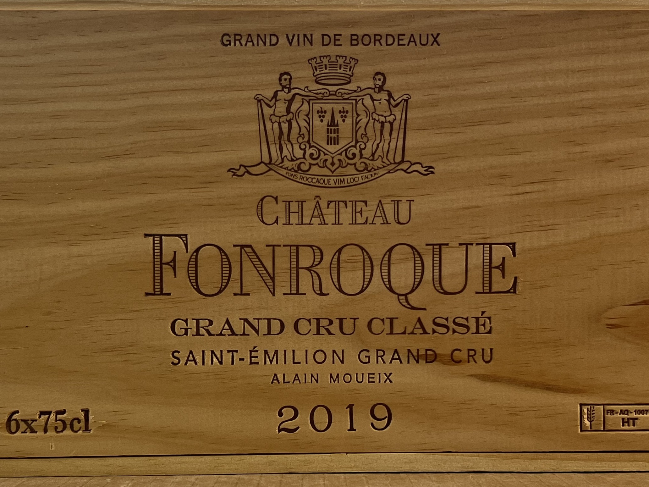 Chateau Fonroque 2019, 6 Fl. OHK