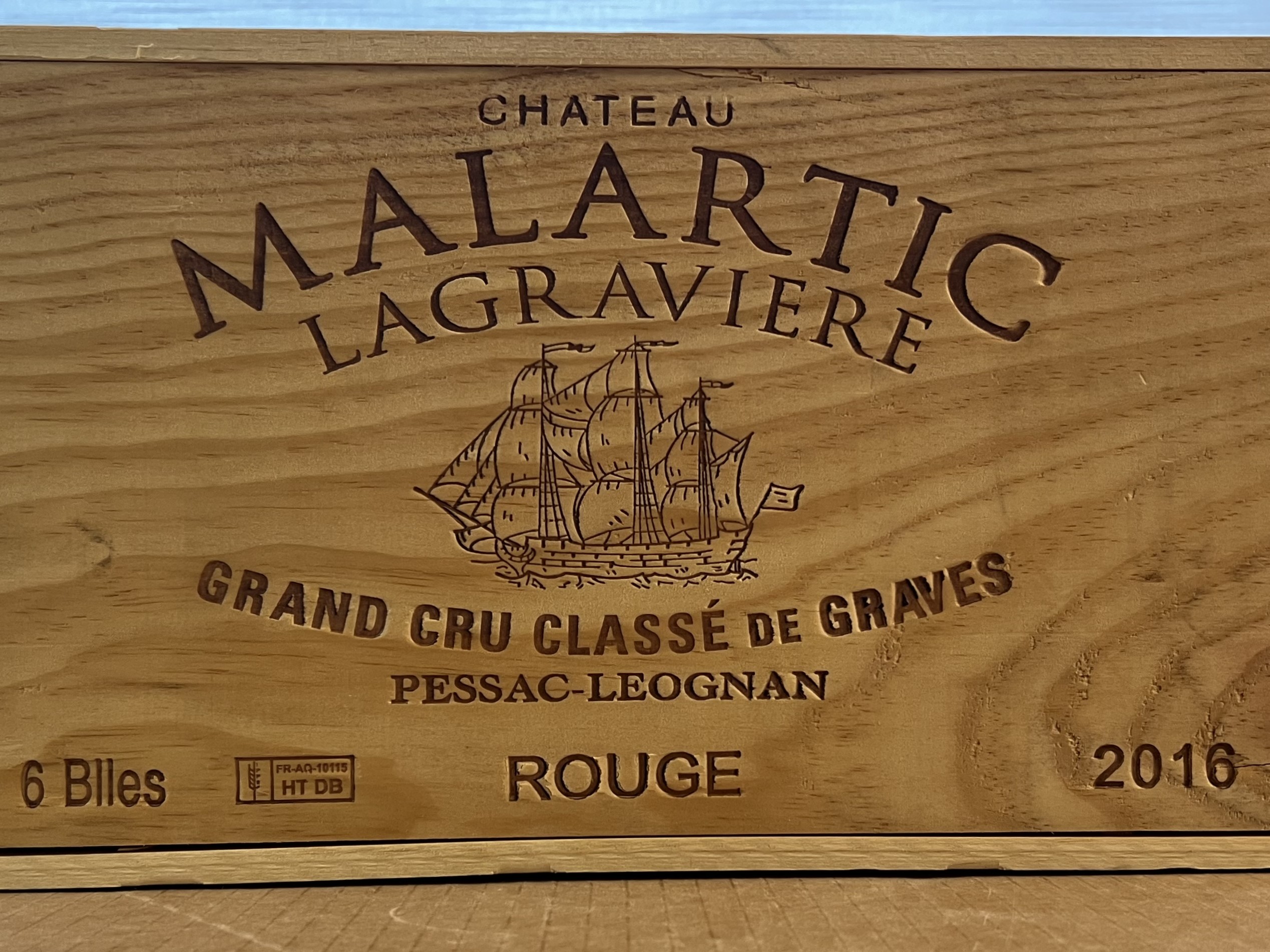 Chateau Malartic Lagraviere 2016, 6 Fl. OHK