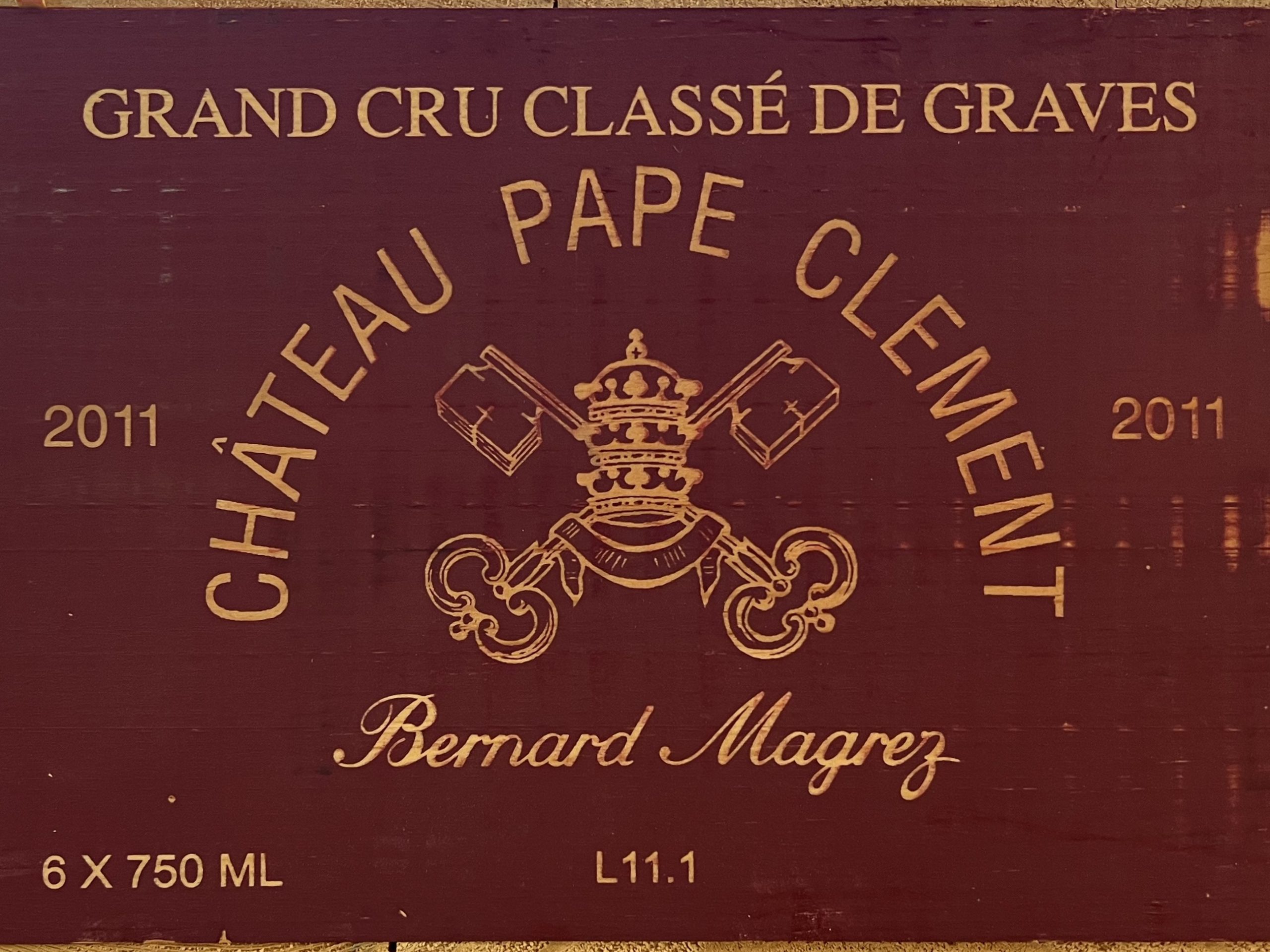 Chateau Pape Clement 2011, 6 Fl. OHK