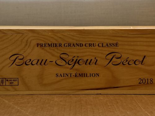 Chateau Beau Sejour Becot 2018, 6 Fl. OHK