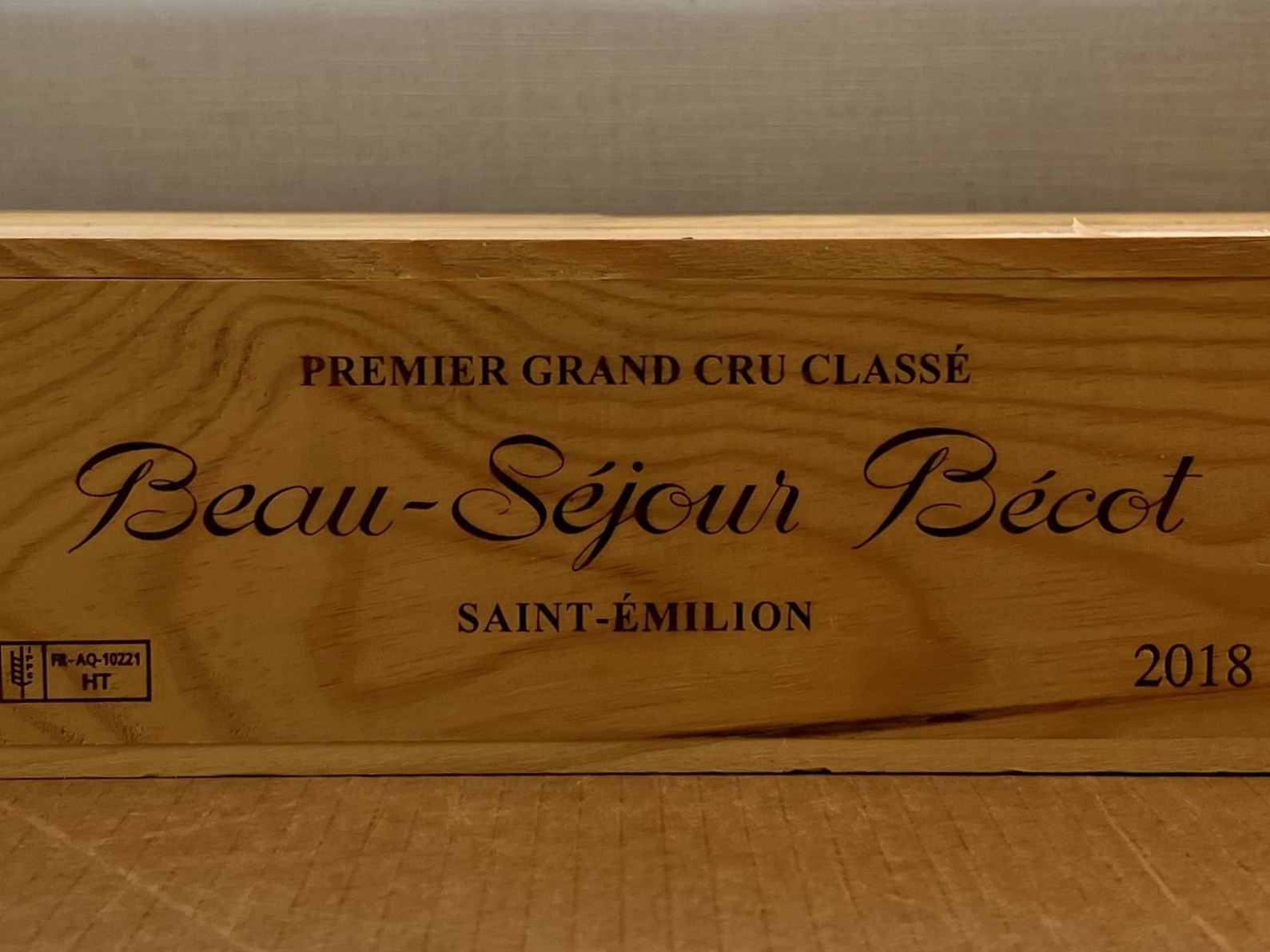 Chateau Beau Sejour Becot 2018, 6 Fl. OHK