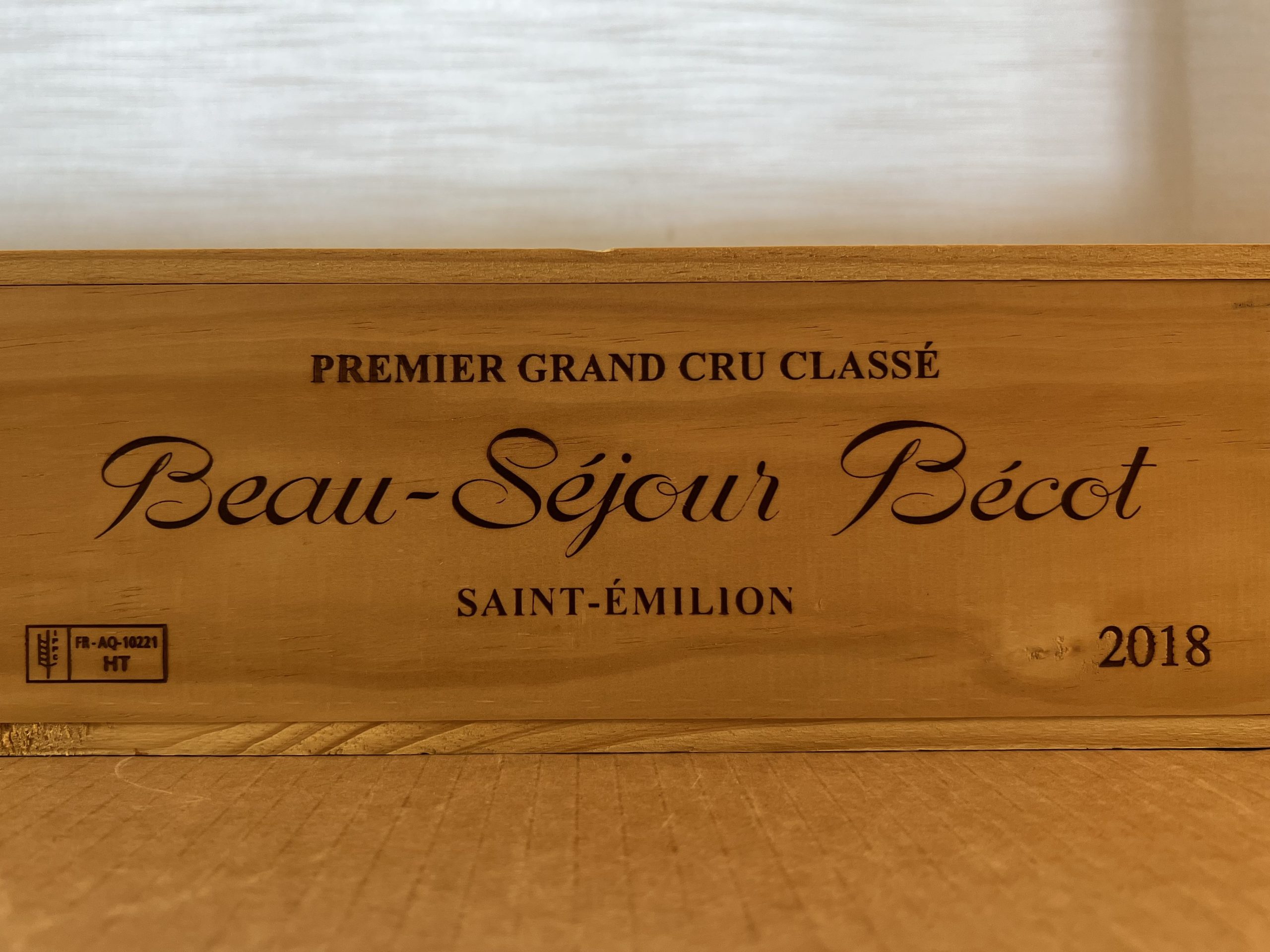Chateau Beau Sejour Becot 2018, 6 Fl. OHK