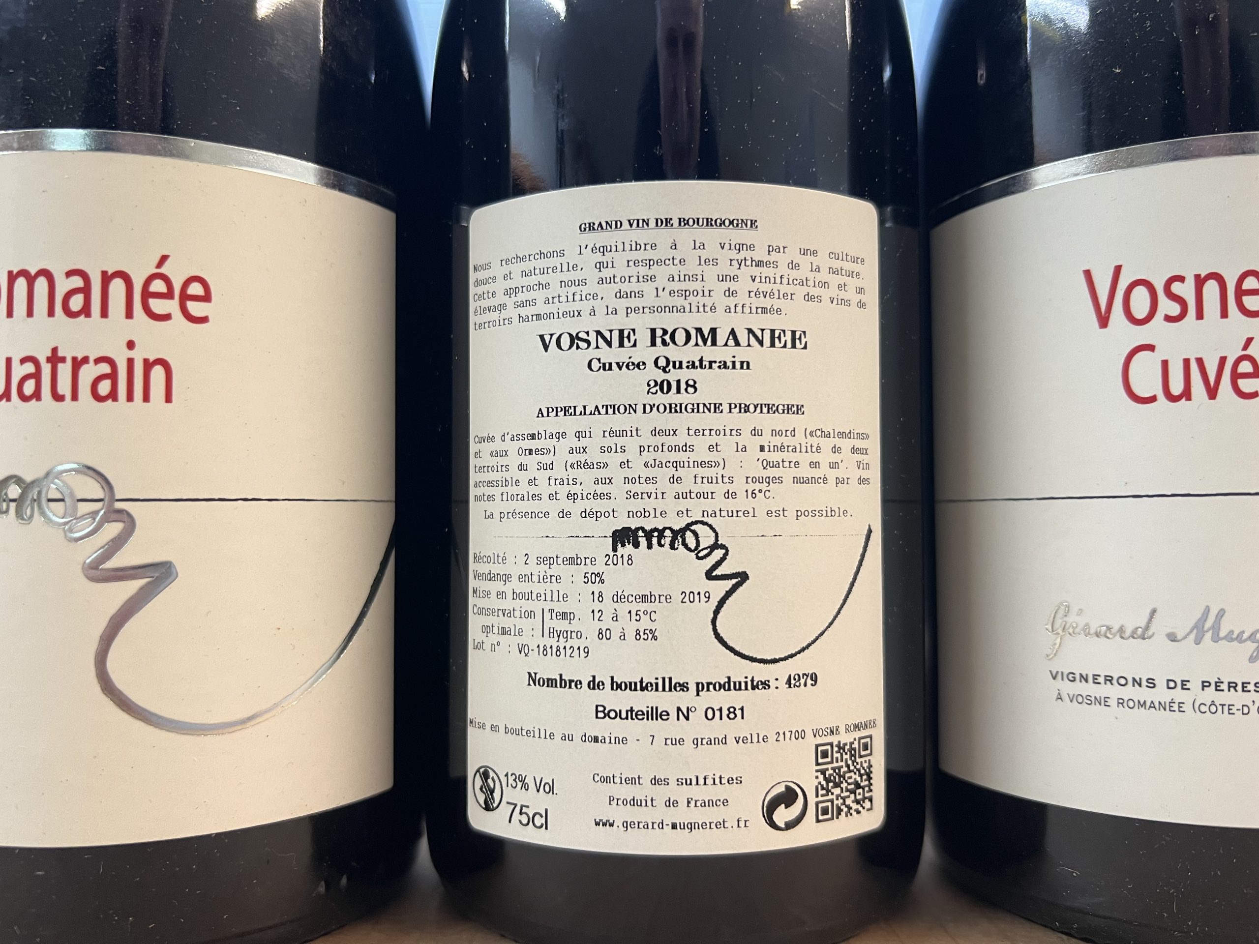 Vosne Romanee Cuvee Quatrain 2018, 5 Fl. – Bild 3