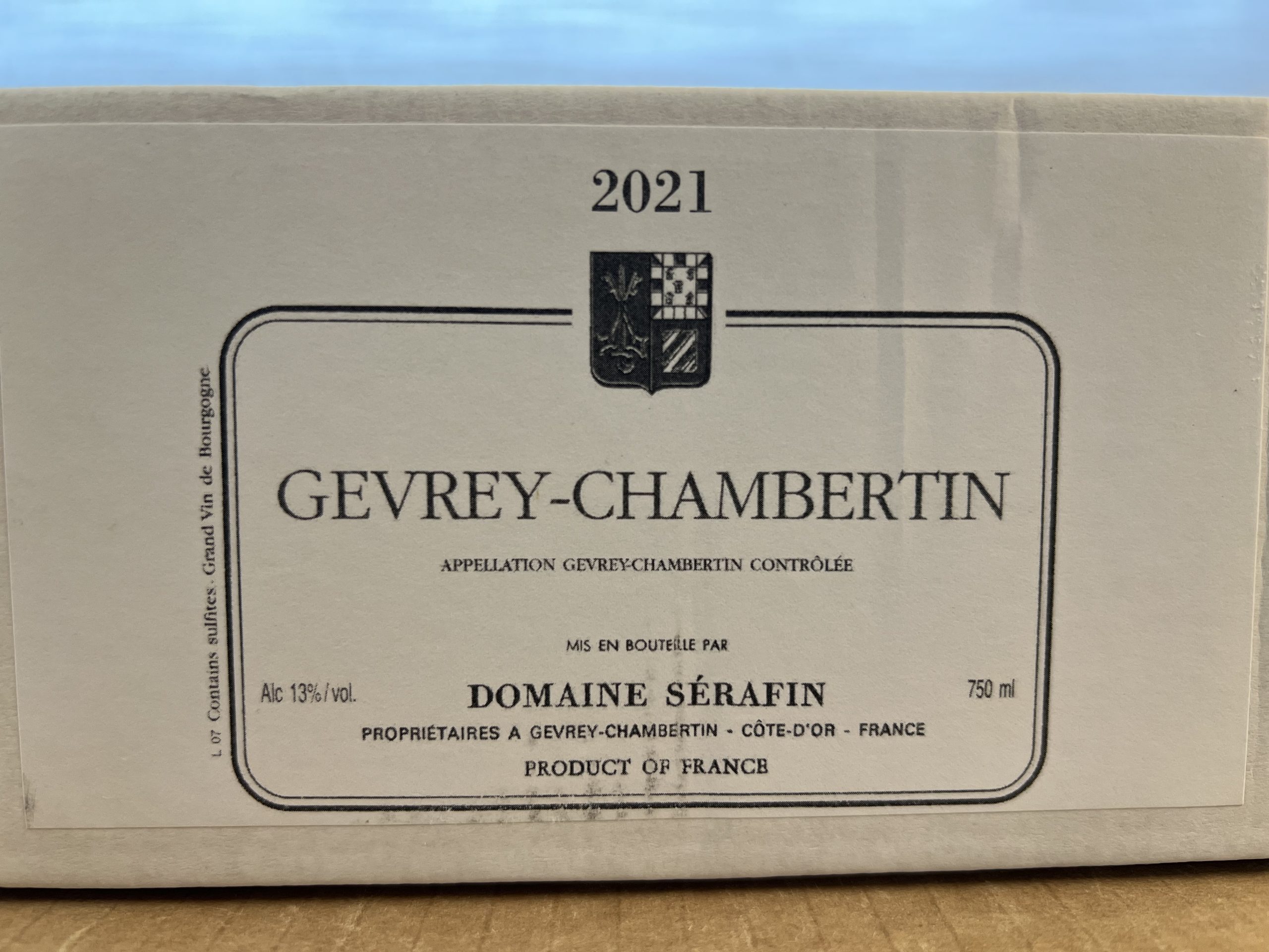 Gevrey Chambertin VV 2021, 6 Fl.