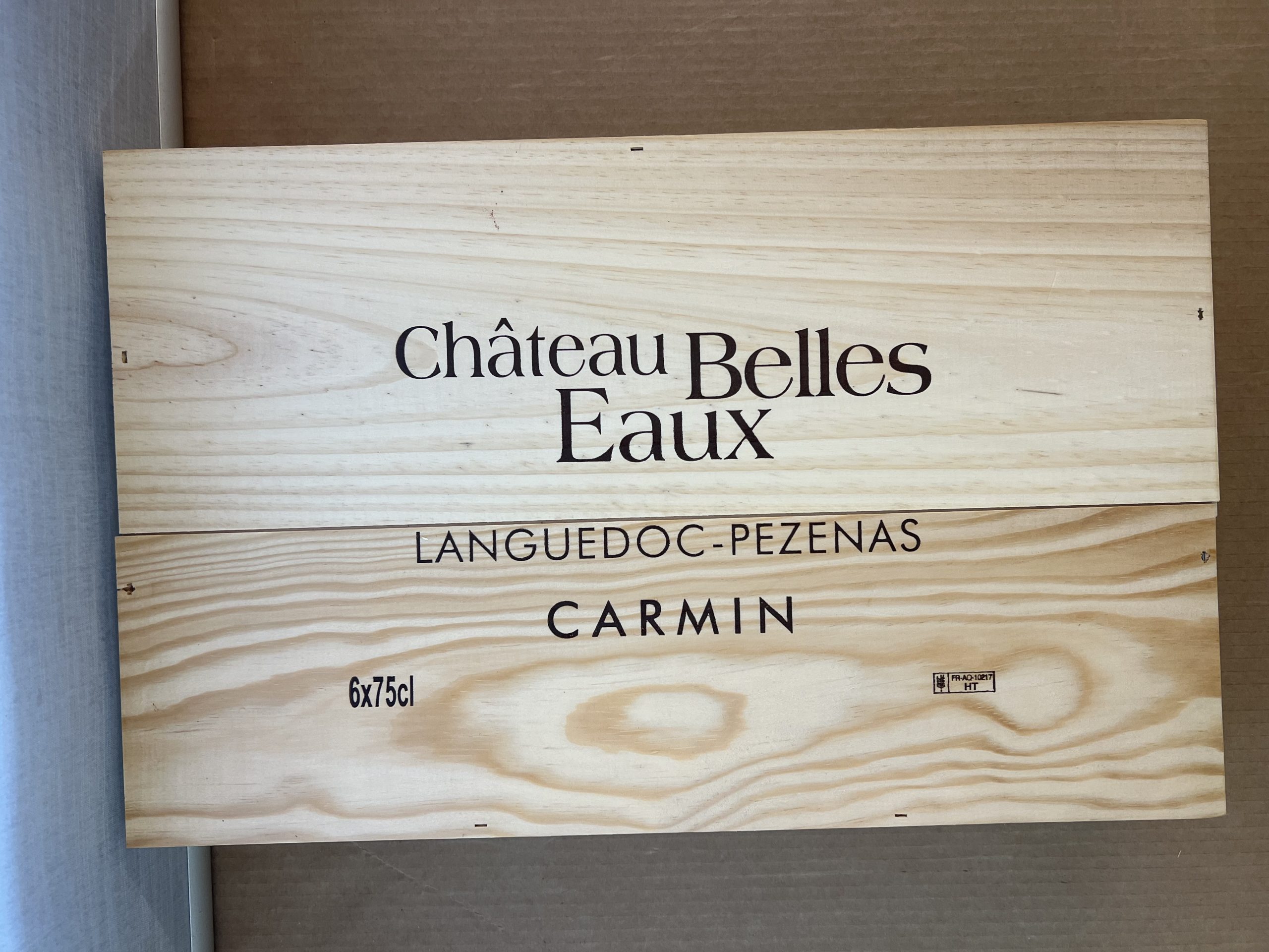Chateau Belles Eaux Cuvee Carmin 2021, 6 Fl. OHK – Bild 2