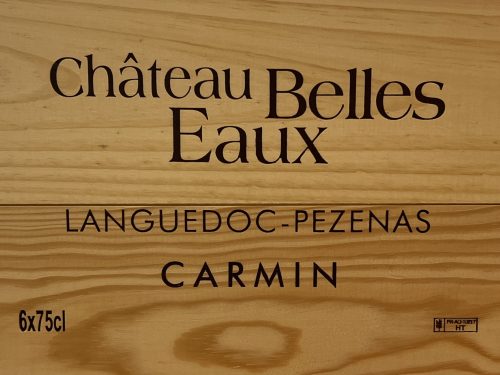 Chateau Belles Eaux Cuvee Carmin 2021, 6 Fl. OHK