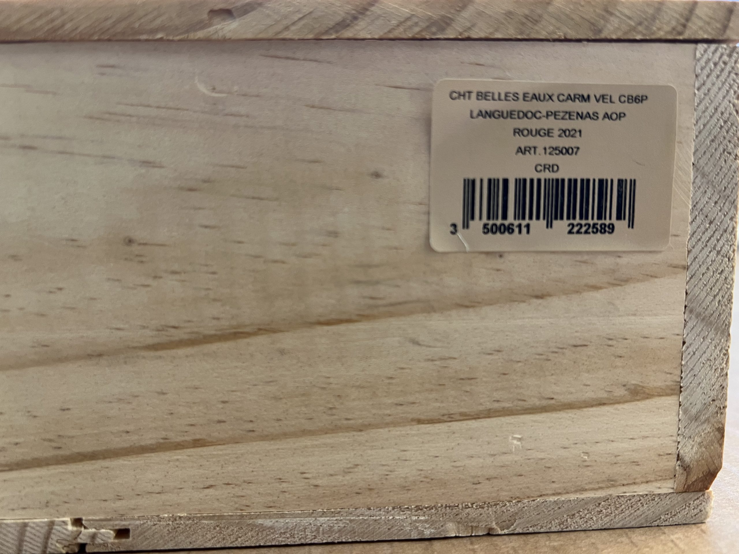 Chateau Belles Eaux Cuvee Carmin 2021, 6 Fl. OHK – Bild 3