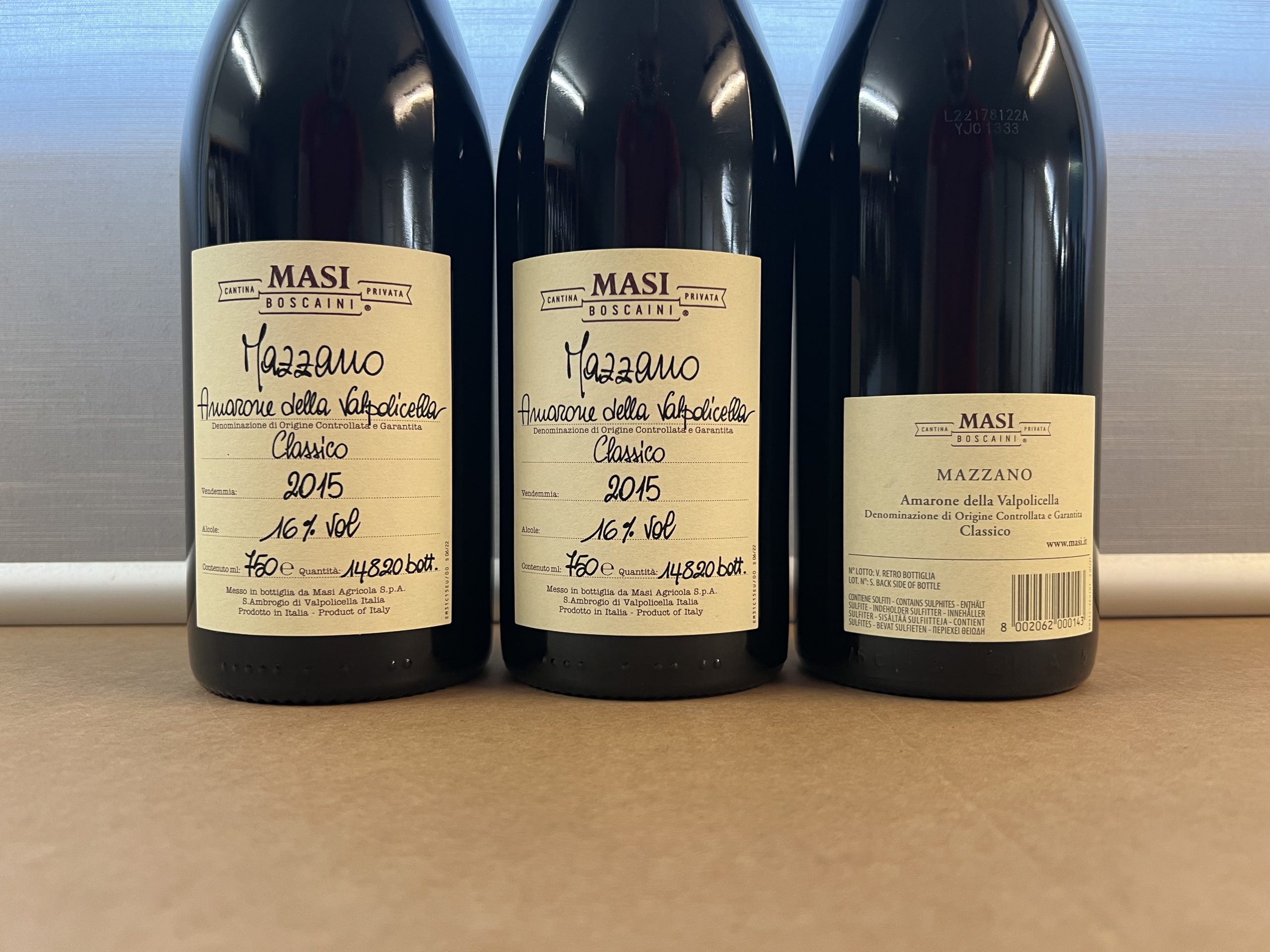 Mazzano Amarone Classico 2015, 3 Fl. – Bild 3