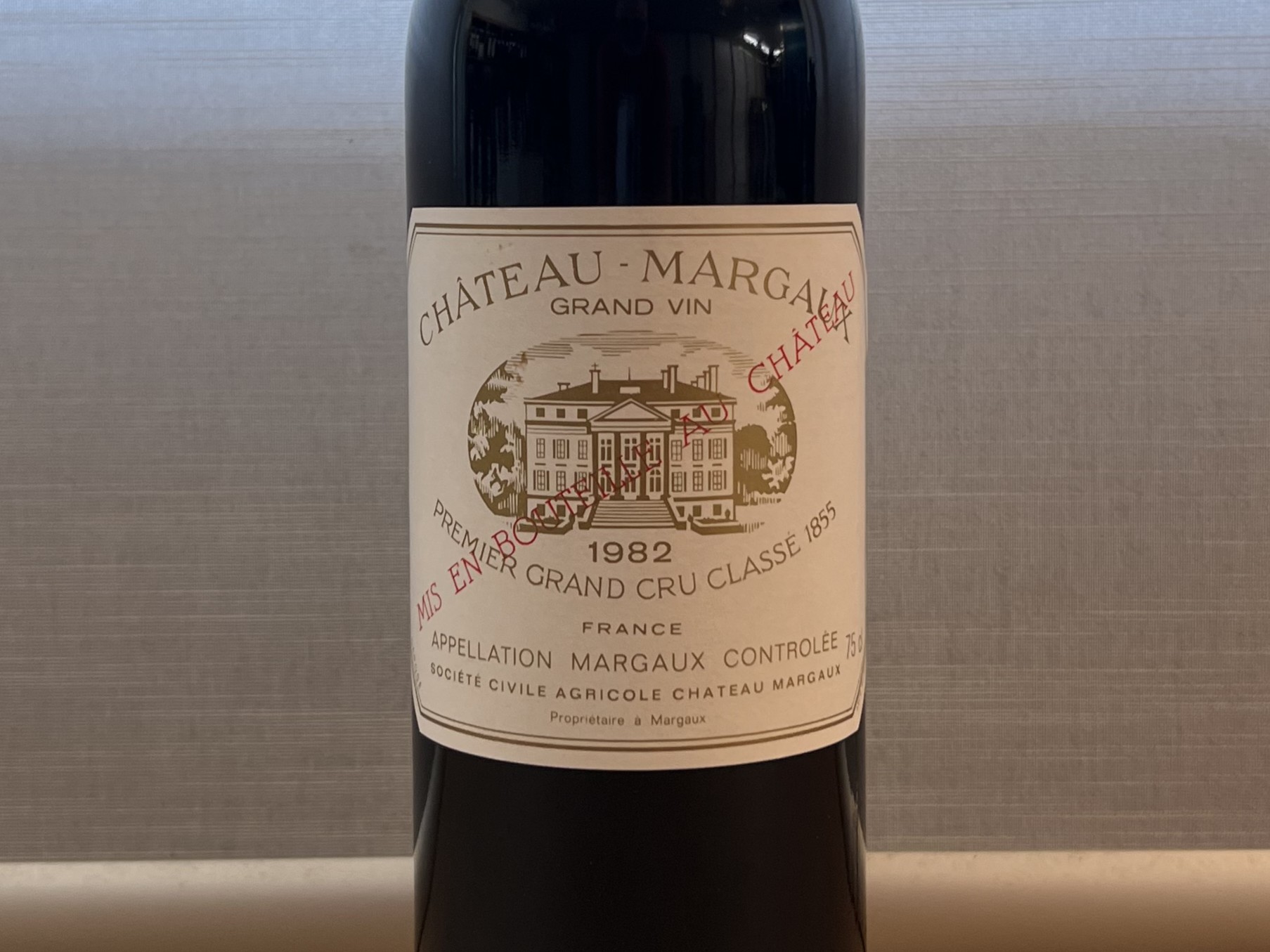 Chateau Margaux 1982, 1 Fl.