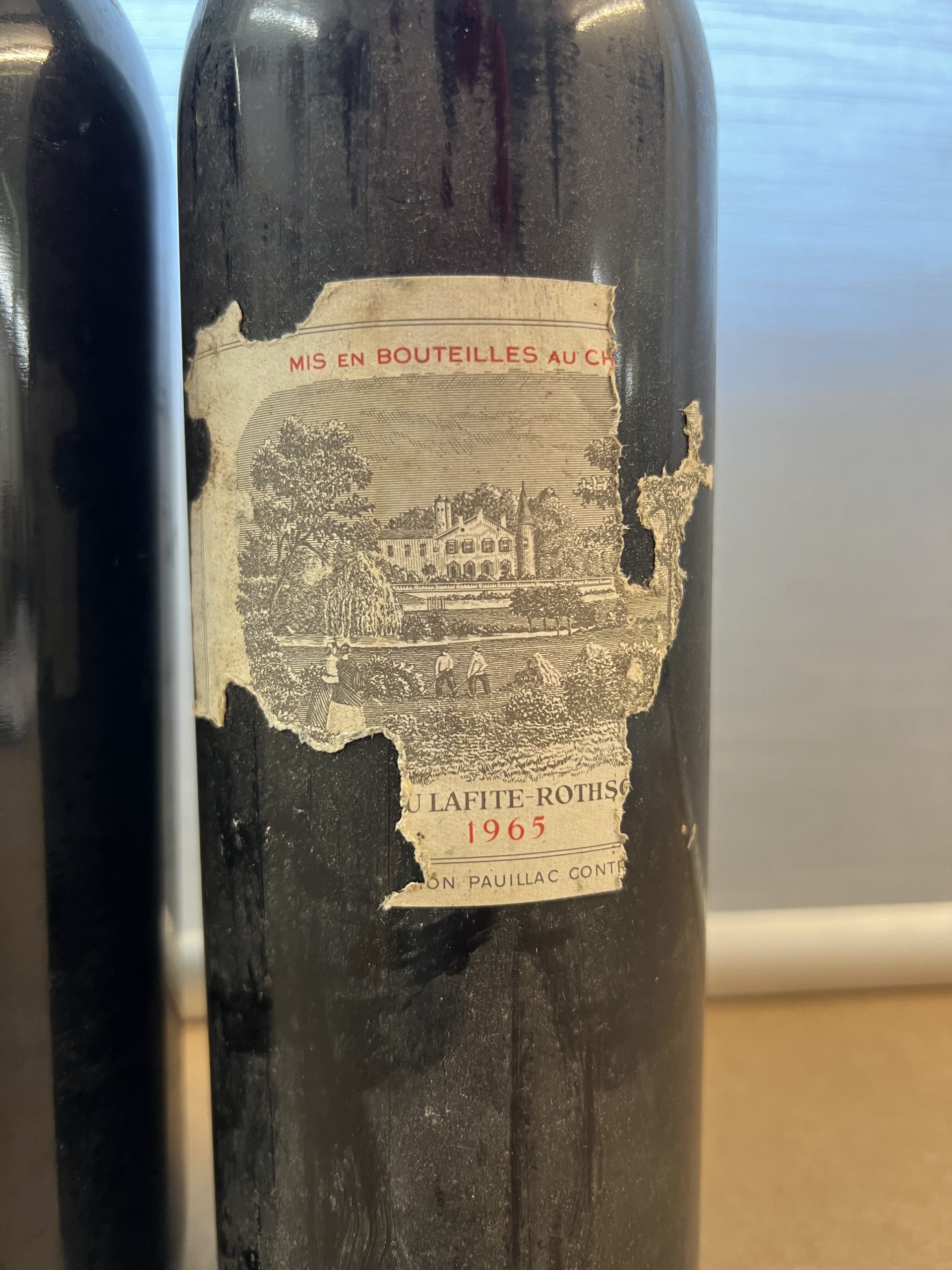 Chateau Lafite Rothschild 1965, 4 Fl. – Bild 3