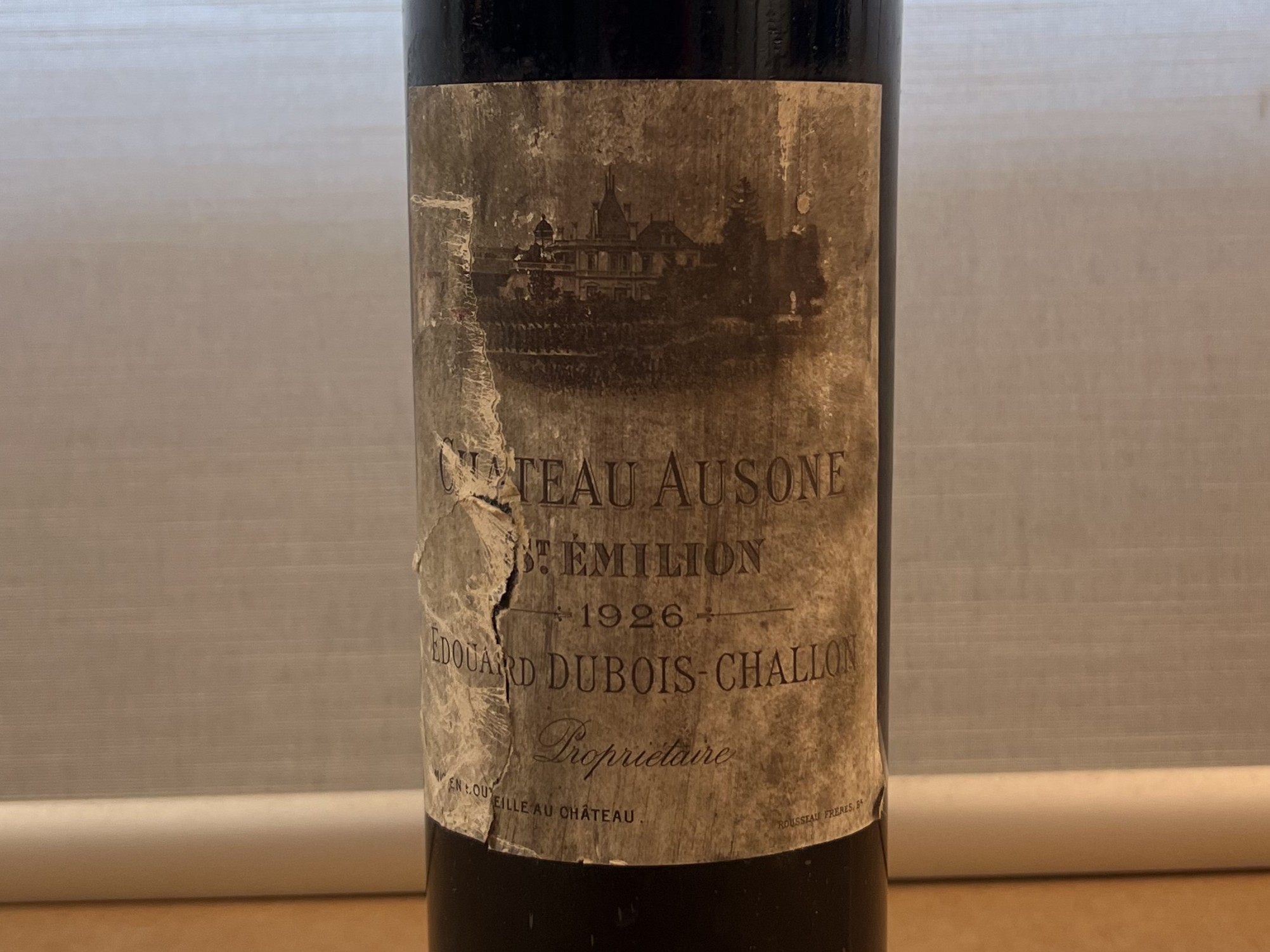 Chateau Ausone 1926, 1 Fl.