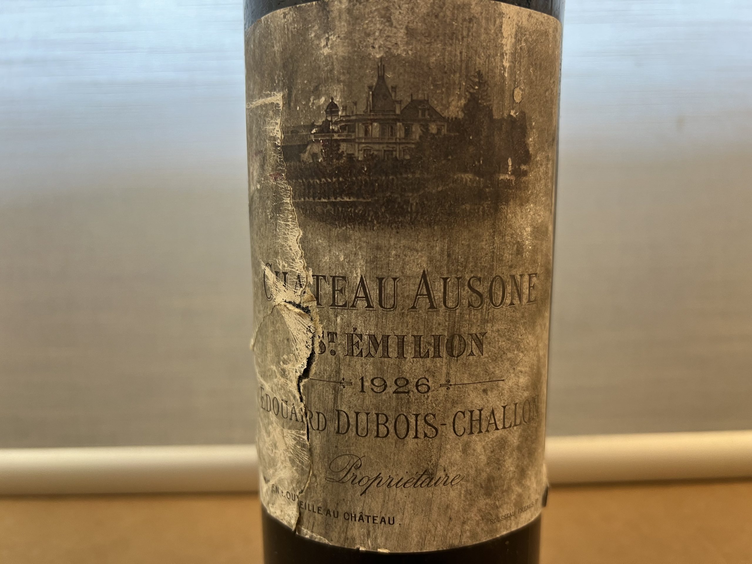 Chateau Ausone 1926, 1 Fl. – Bild 3