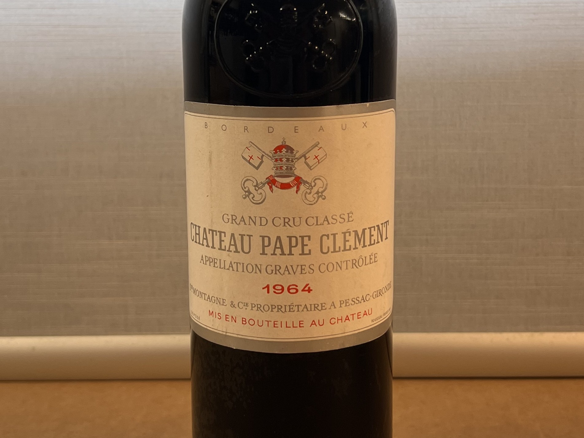 Chateau Pape Clement 1964, 1 Fl.
