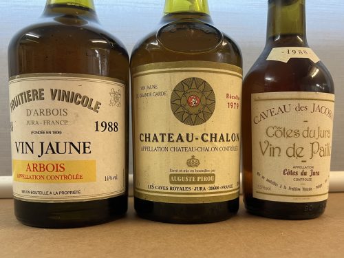 Konvolut 3 Halbe Flaschen Vin Jaune 1988, 1979