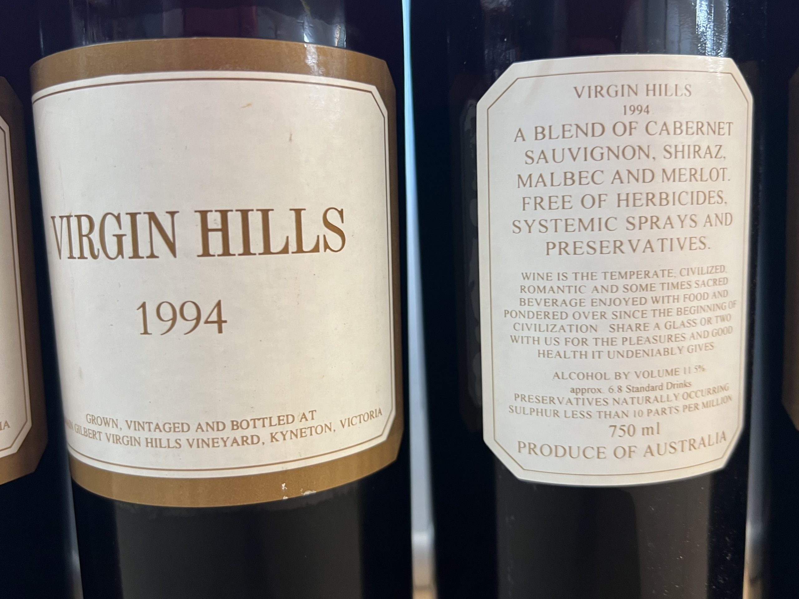 Virgin Hills 1994, 4 Fl. – Bild 3