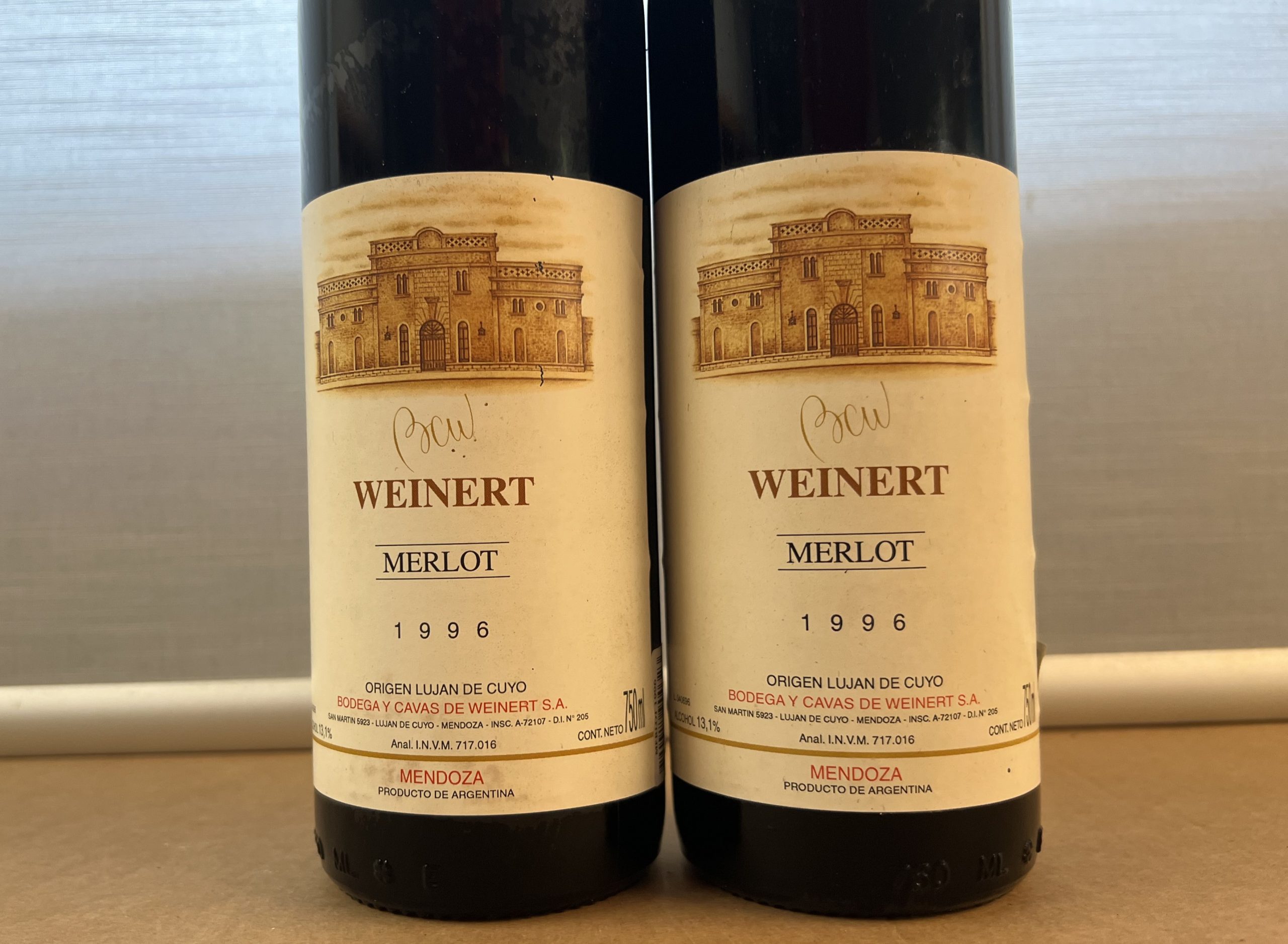Weinert Merlot 1996, 2 Fl.