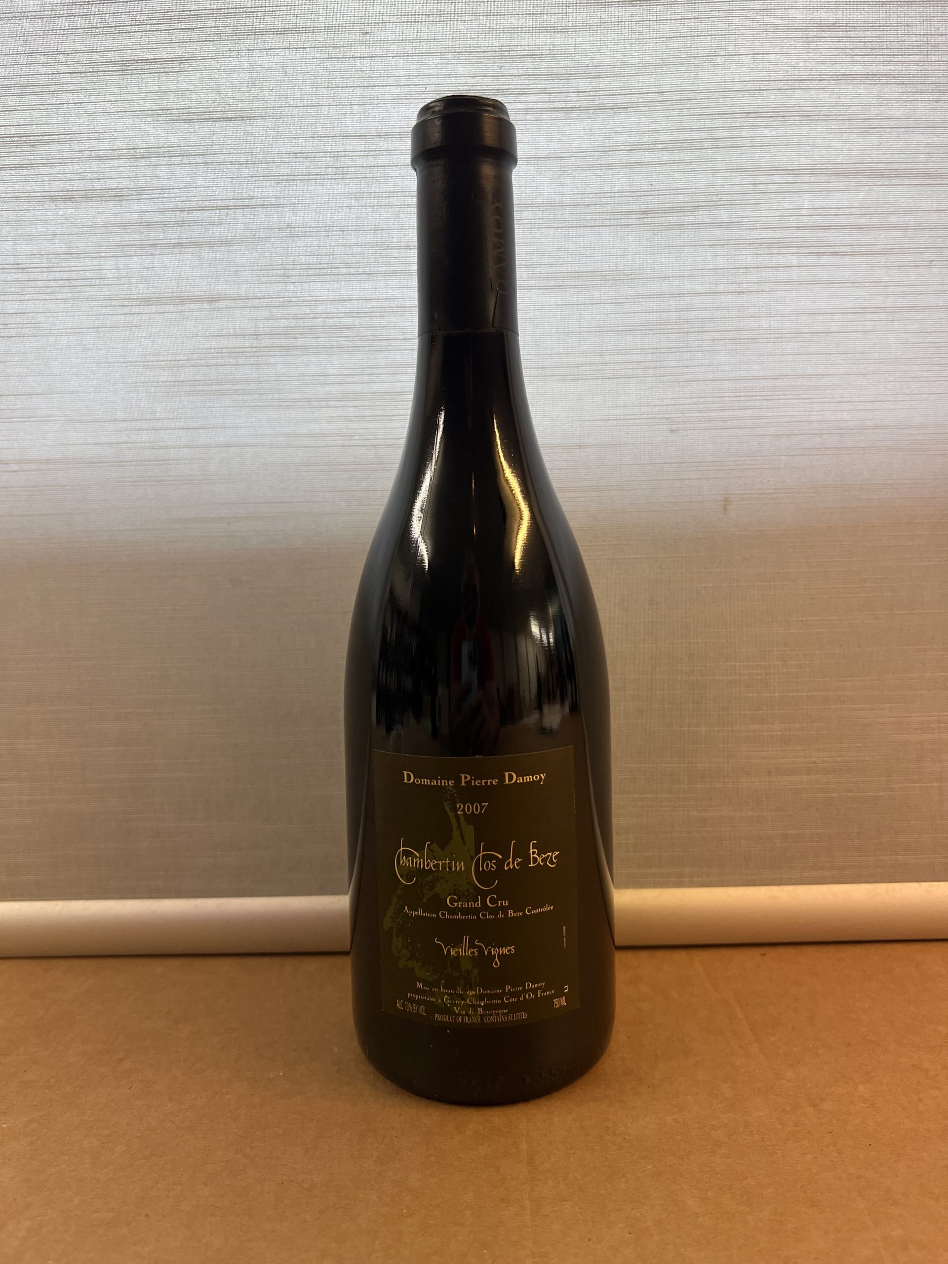 Chambertin Clos de Beze VV 2007, 1 Fl. – Bild 2