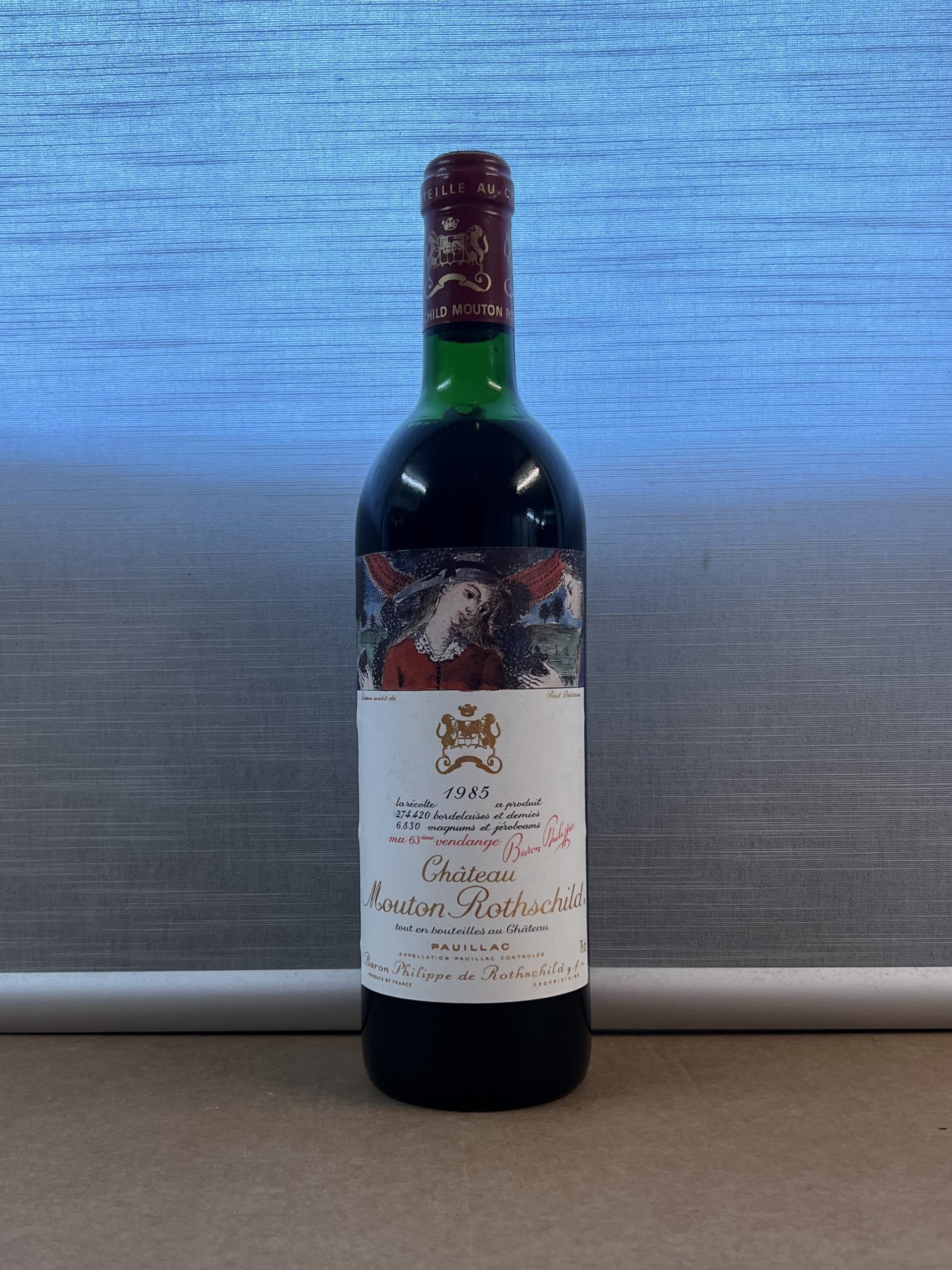 Chateau Mouton Rothschild 1985, 1 Fl. – Bild 2