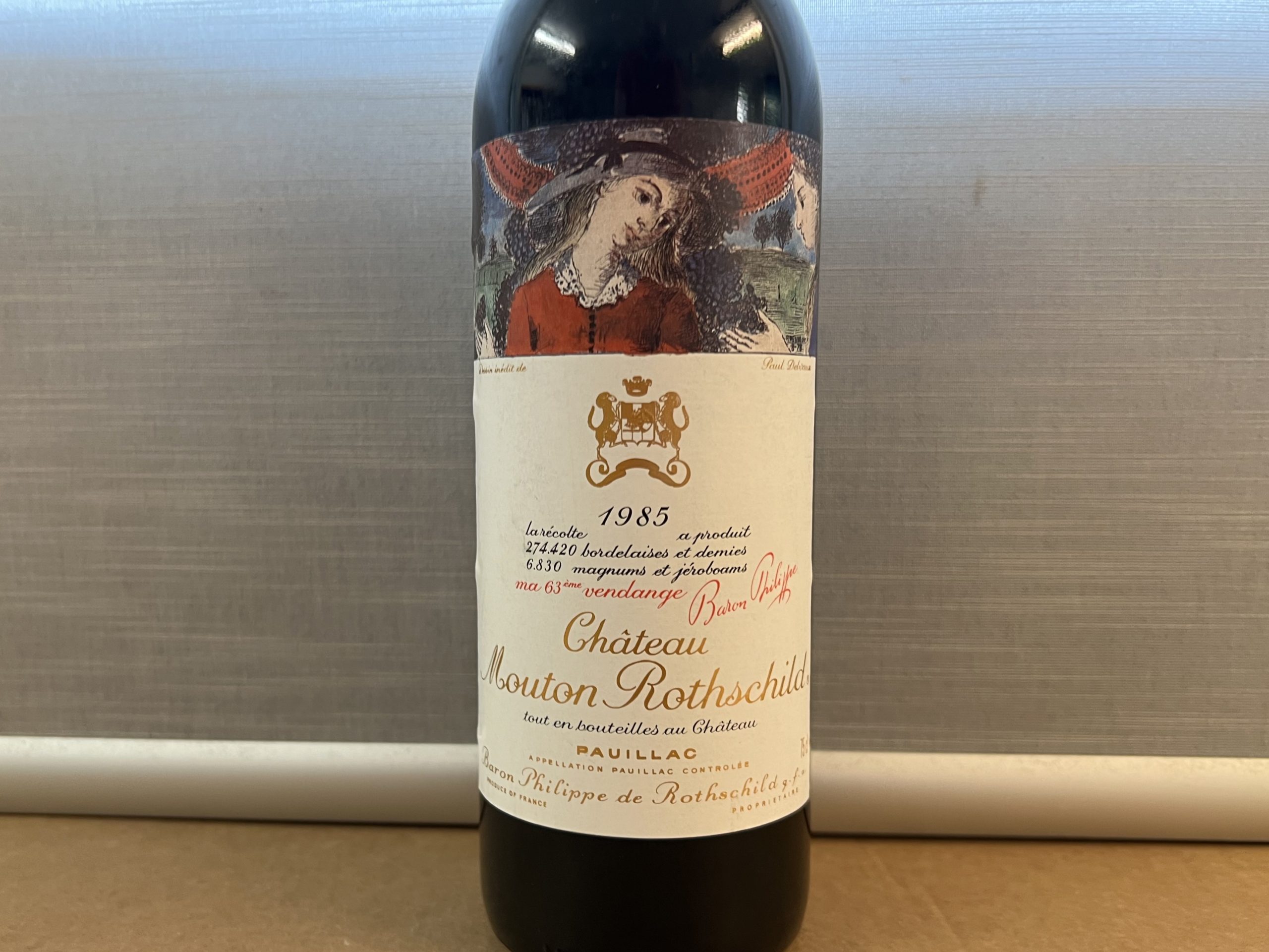 Chateau Mouton Rothschild 1985, 1 Fl.