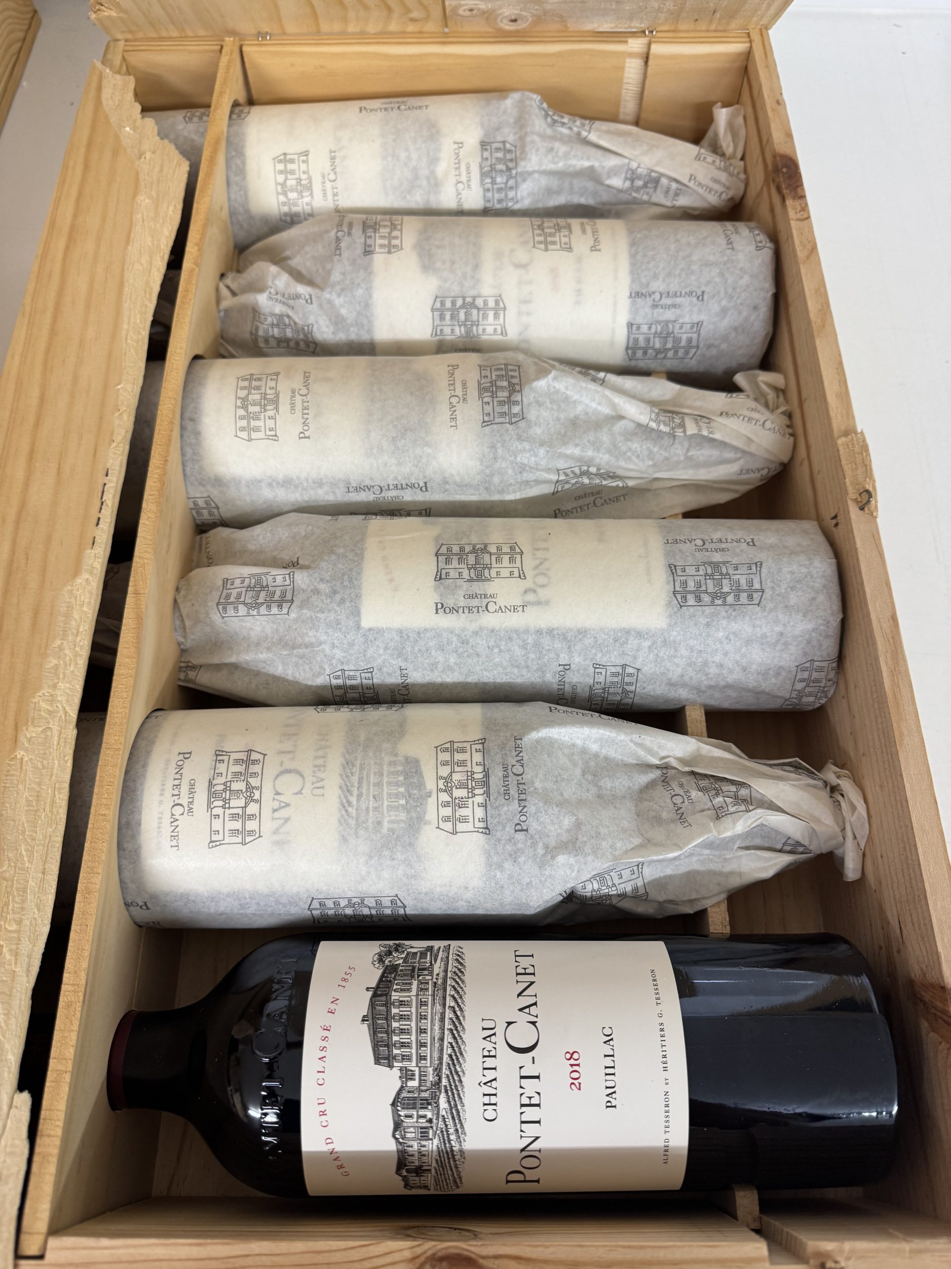 Chateau Pontet Canet, 2018 6 Fl. OHK – Bild 2