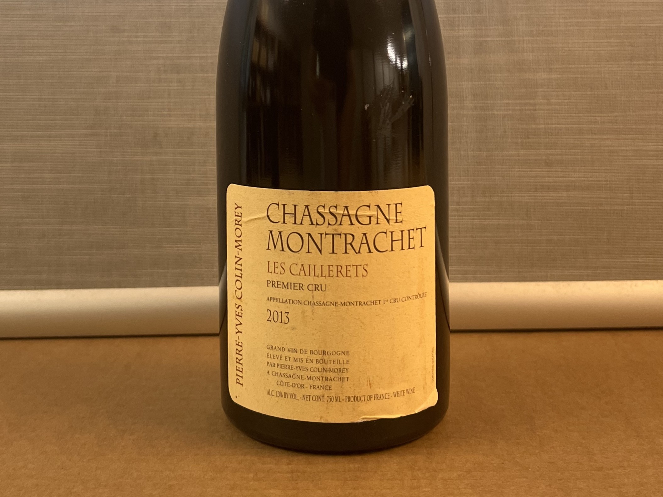 Chassagne Montrachet Les Caillerets 2013, 1 Fl.