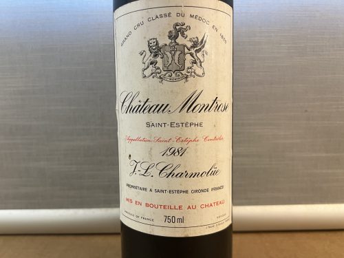 Chateau Montrose 1981, 1 Fl.