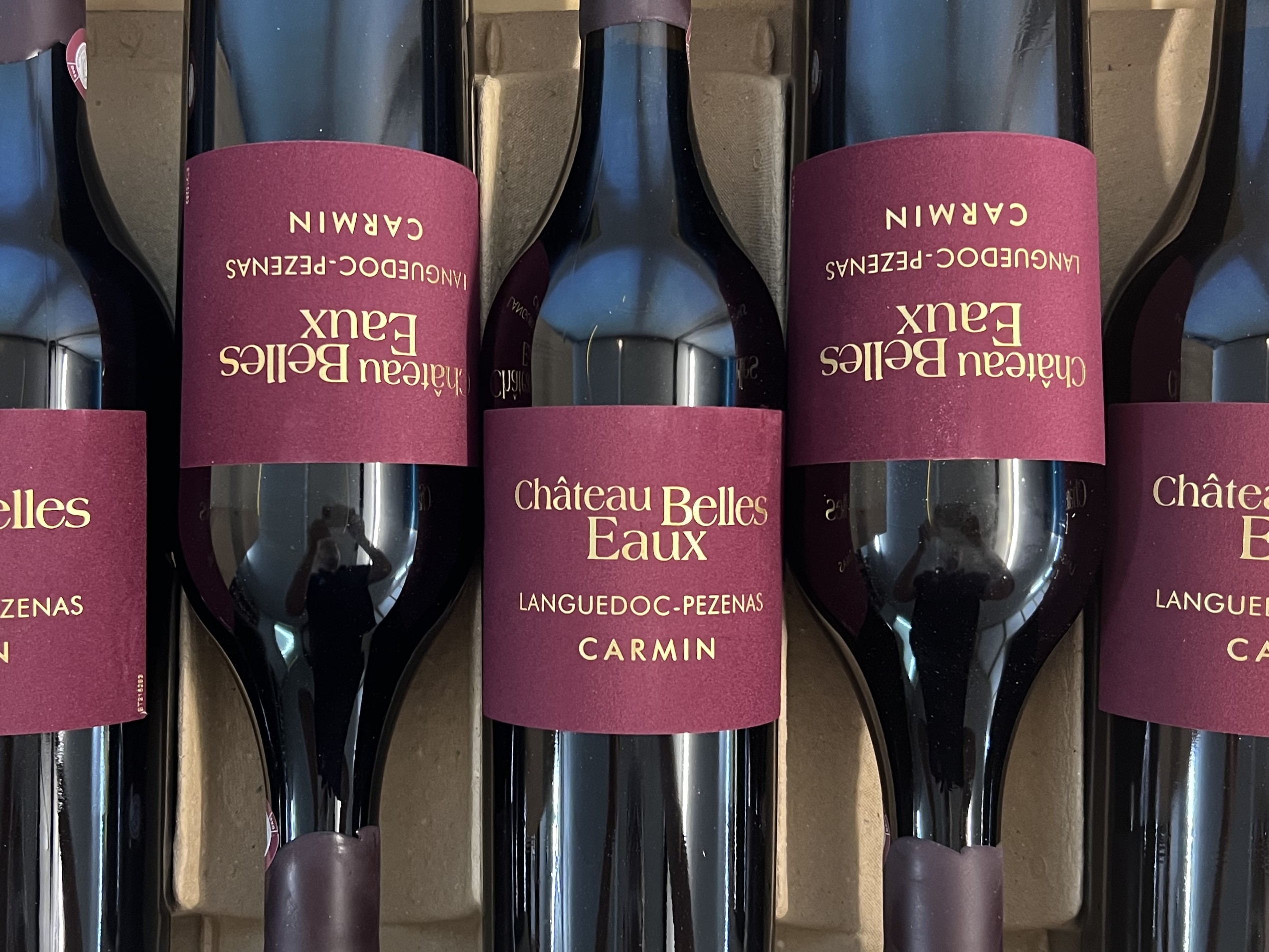 Chateau Belles Eaux Cuvee Carmin 2021, 6 Fl. OHK