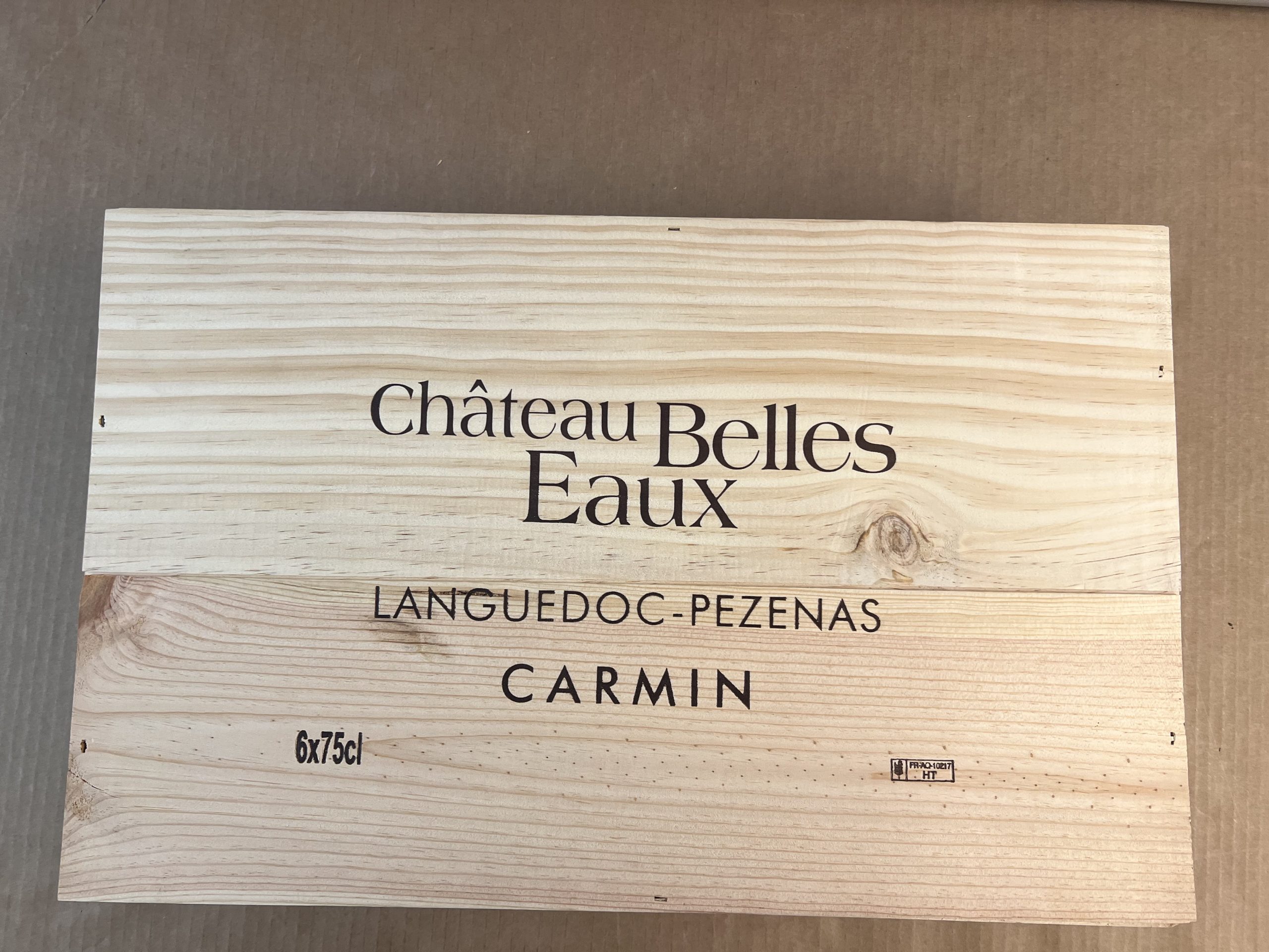 Chateau Belles Eaux Cuvee Carmin 2021, 6 Fl. OHK – Bild 2