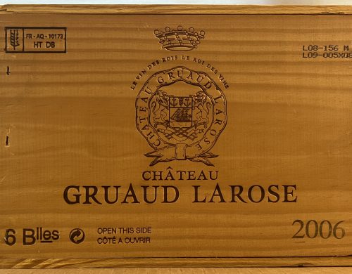 Chateau Gruaud Larose 2006, 6 Fl. OHK