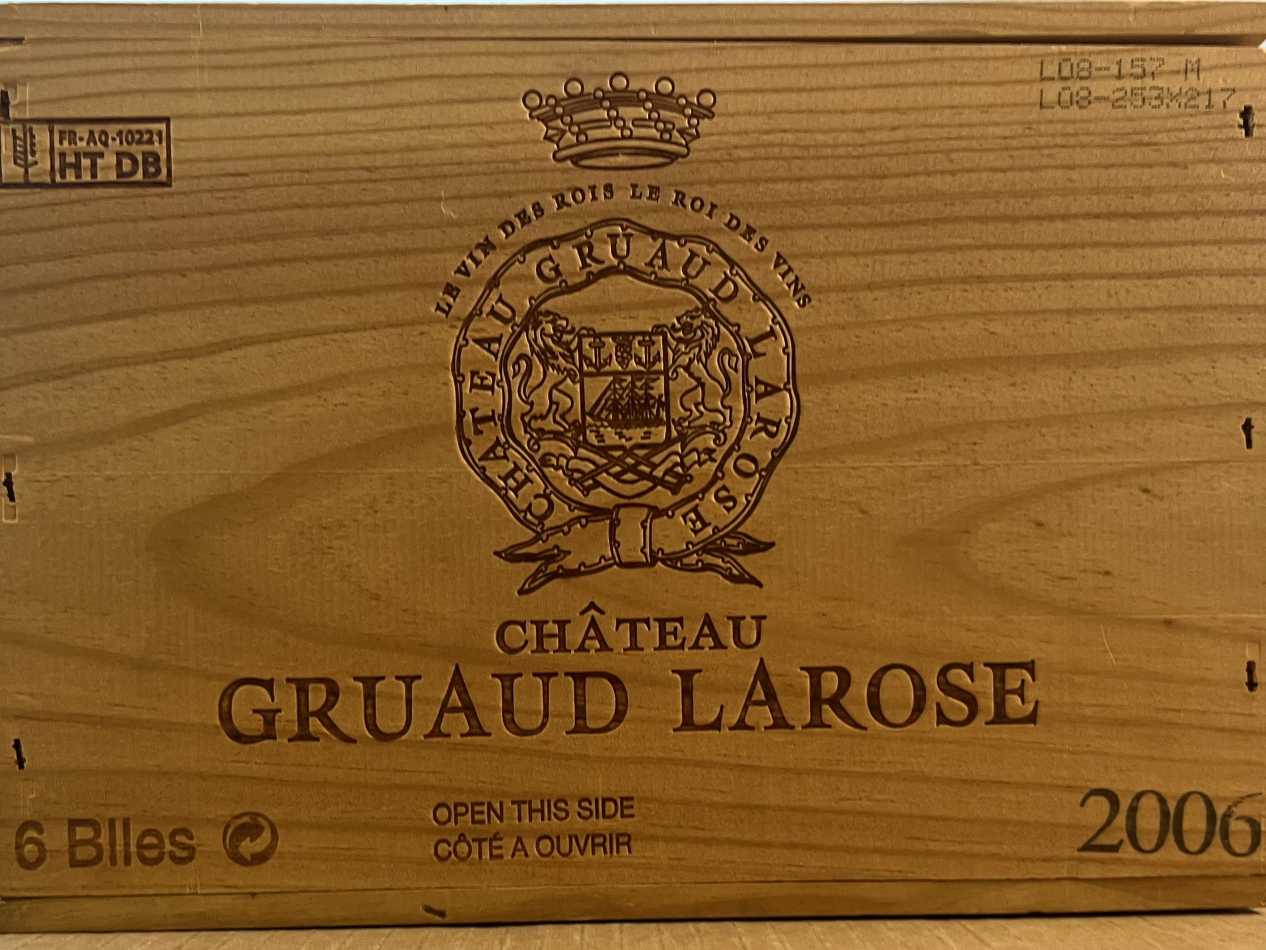 Chateau Gruaud Larose 2006, 6 Fl. OHK