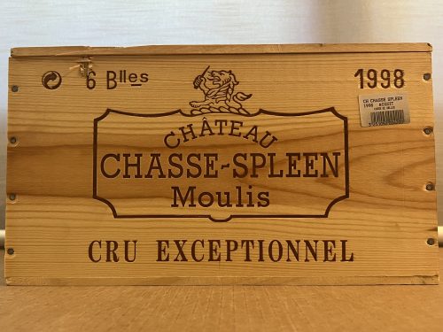 Chateau Chasse Spleen 1998, 6 Fl. OHK