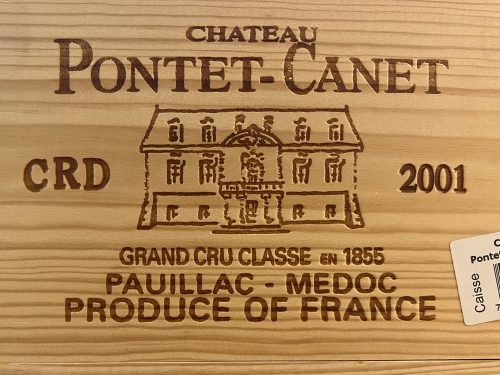 Chateau Pontet Canet 2001, 6 Fl. OHK