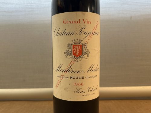 Chateau Poujeaux 1966, 1 Fl.