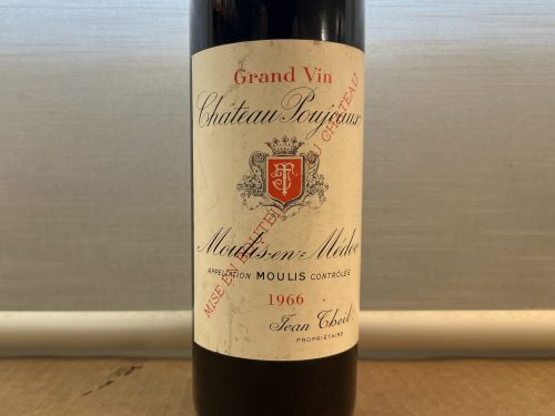 Chateau Poujeaux 1966, 1 Fl.