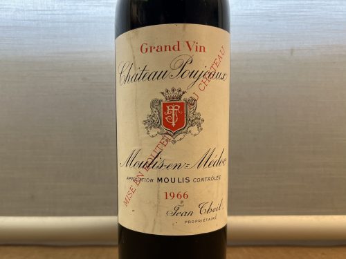 Chateau Poujeaux 1966, 1 Fl.