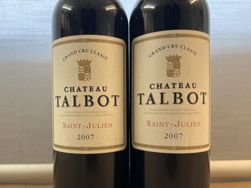 Chateau Talbot 2007, 2 Fl.