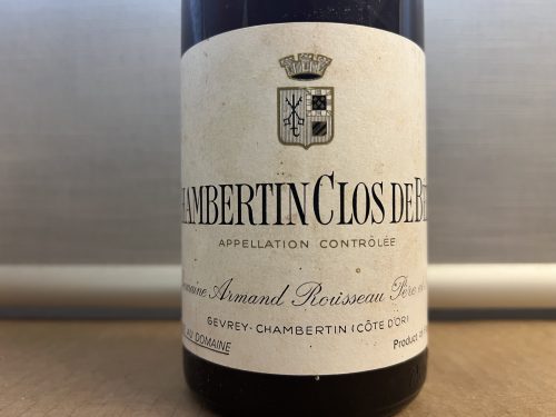 Chambertin Clos de Beze 1978, 1 Fl.