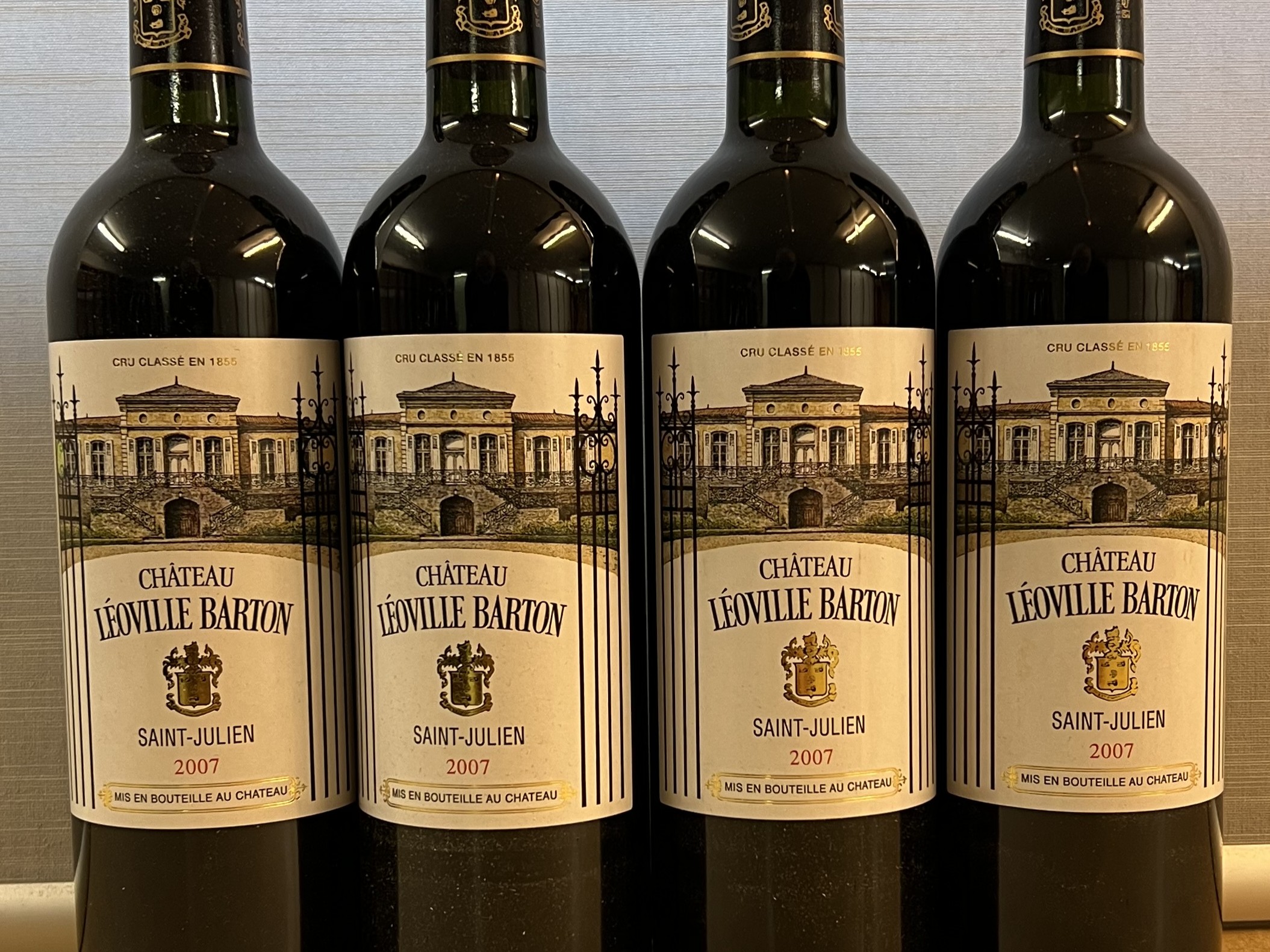 Chateau Leoville Barton 2007, 4 Fl.