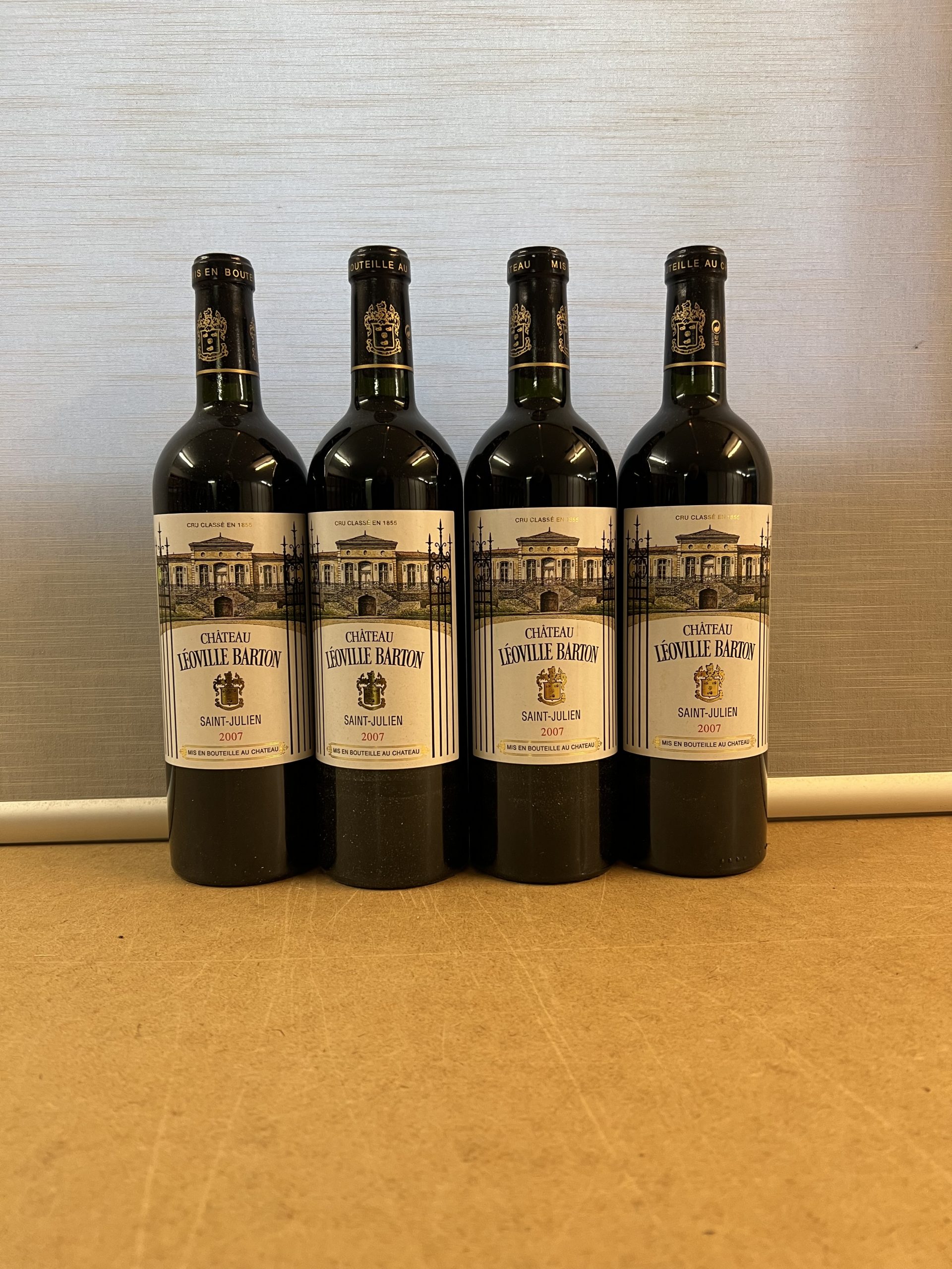 Chateau Leoville Barton 2007, 4 Fl. – Bild 2