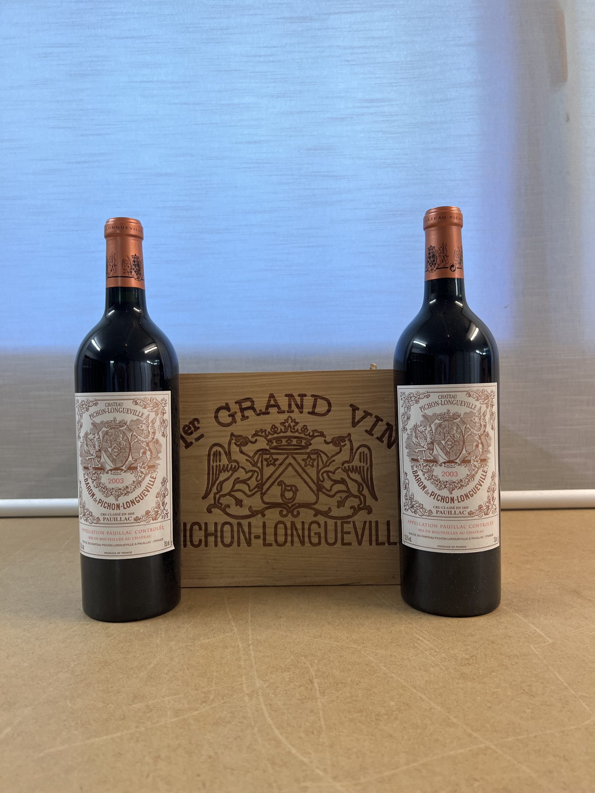 Chateau Pichon Baron 2003, 6 Fl. OHK – Bild 3
