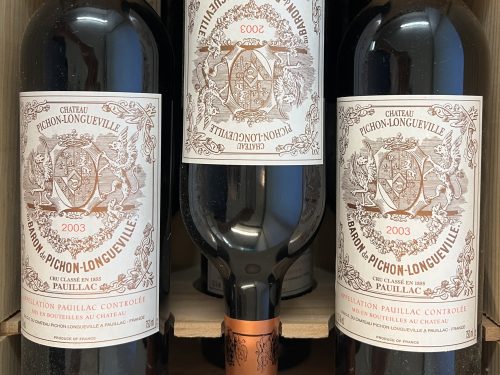 Chateau Pichon Baron 2003, 6 Fl. OHK