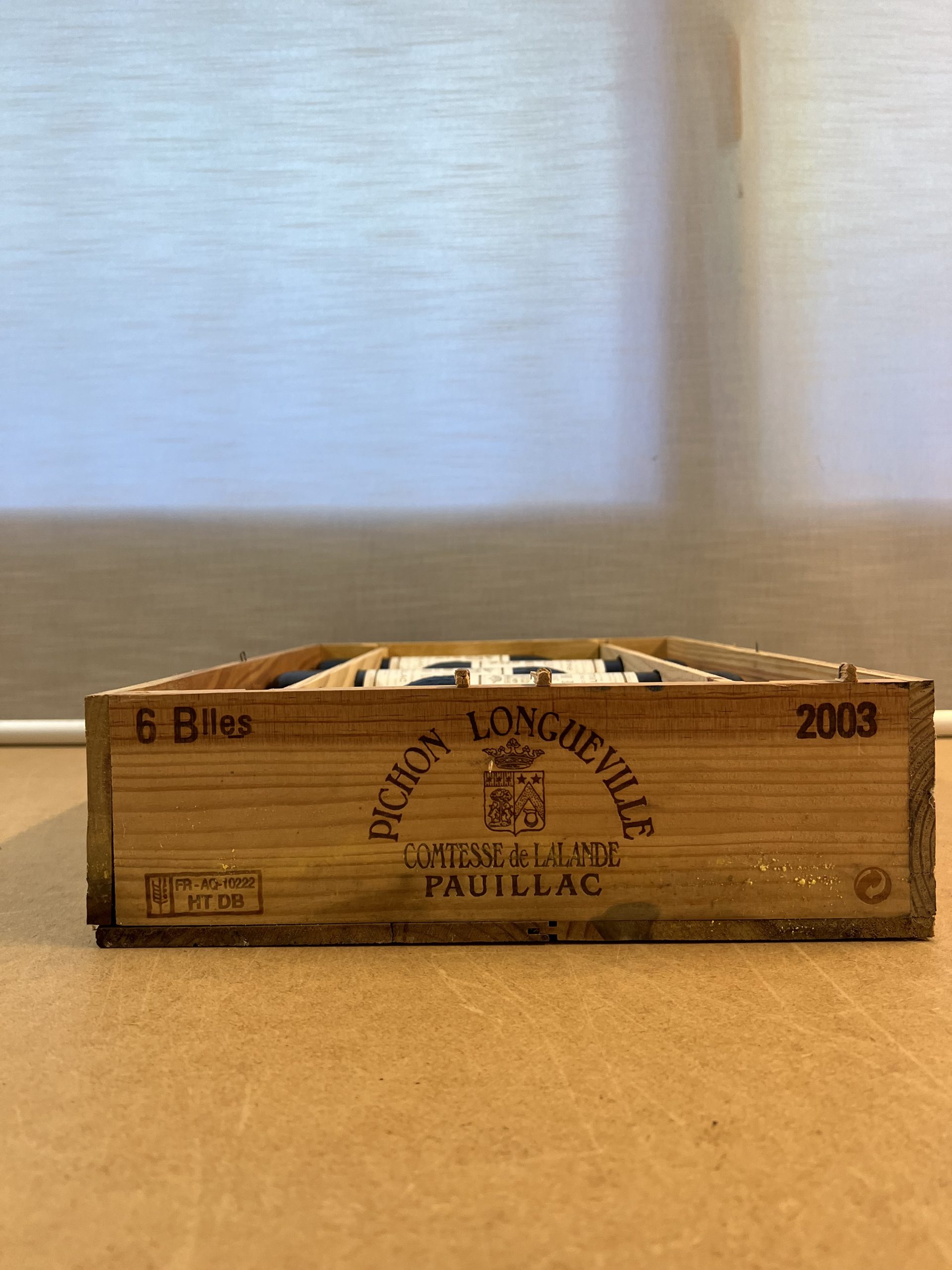 Chateau Pichon Lalande 2003, 6 Fl. OHK – Bild 3