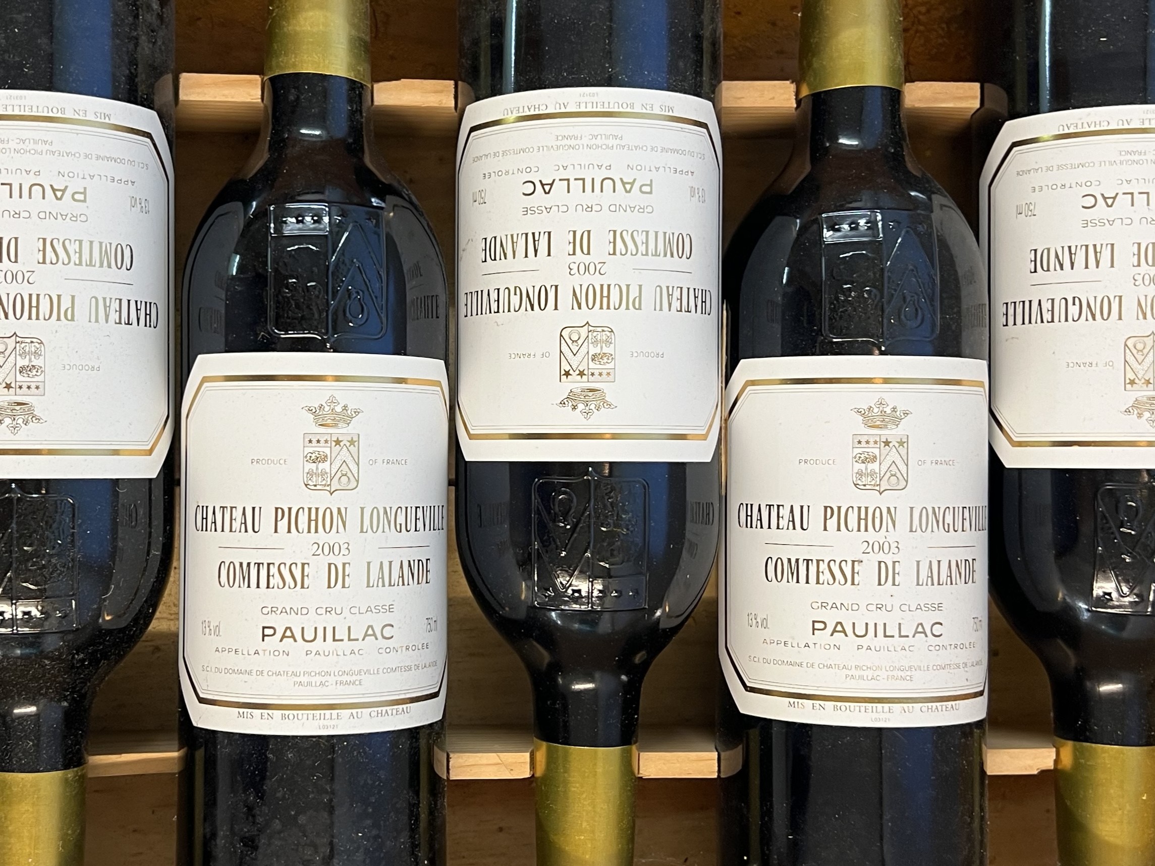 Chateau Pichon Lalande 2003, 6 Fl. OHK