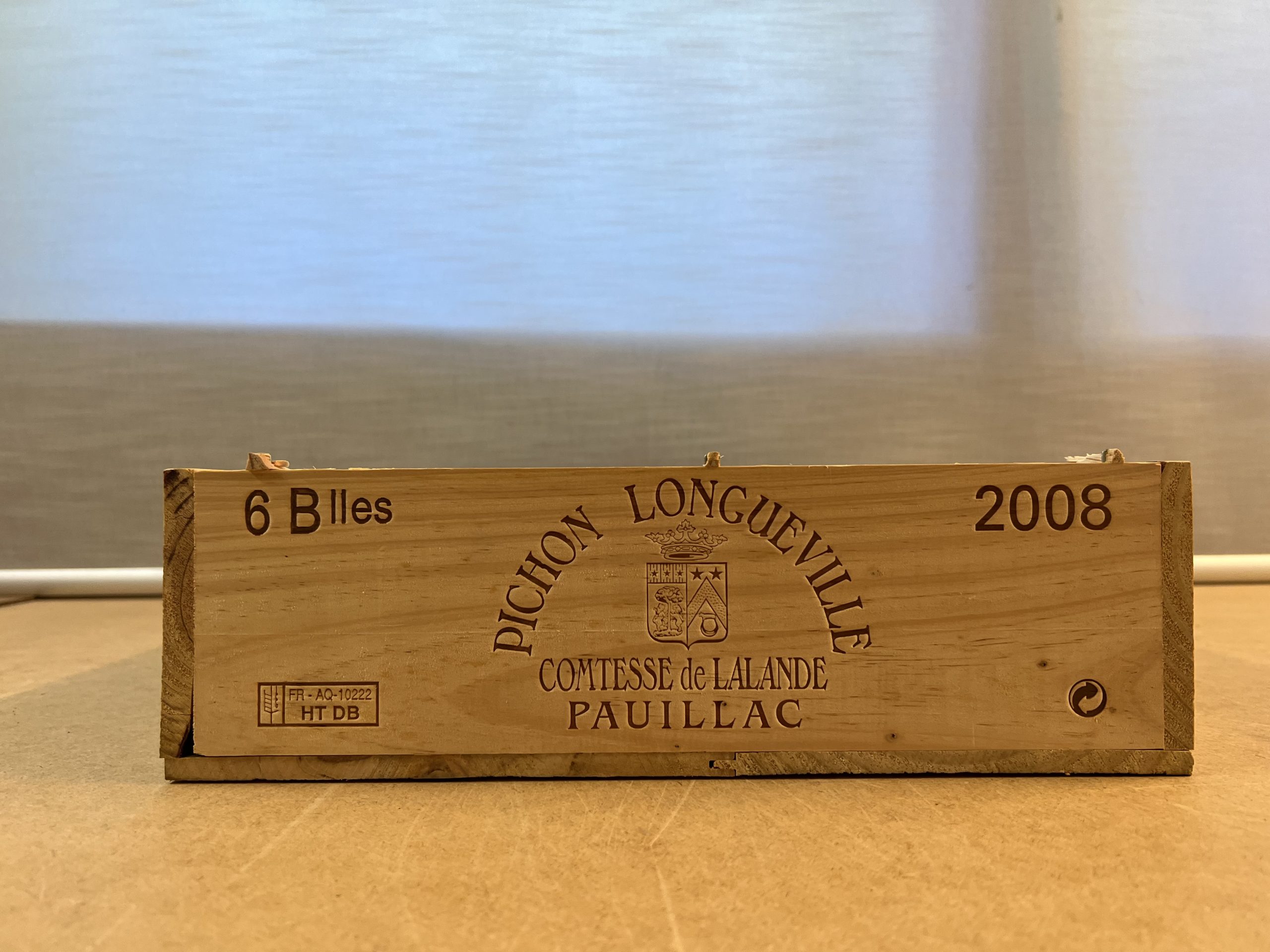 Chateau Pichon Lalande 2008, 6 Fl. OHK – Bild 3