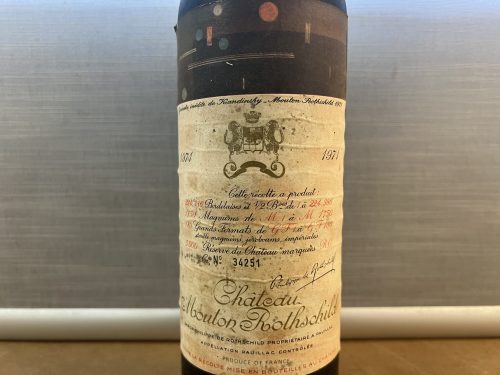 Chateau Mouton Rothschild 1974, 1 Fl.