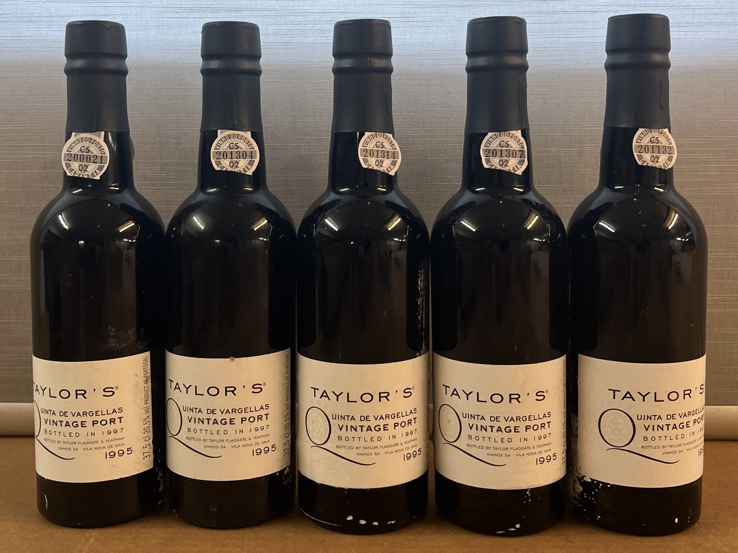 Taylor Port Vargellas 1995, 5 halbe Fl. OHK
