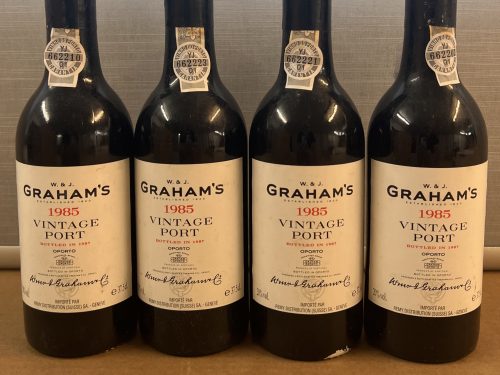 Grahams 1985, 4 halbe Fl.