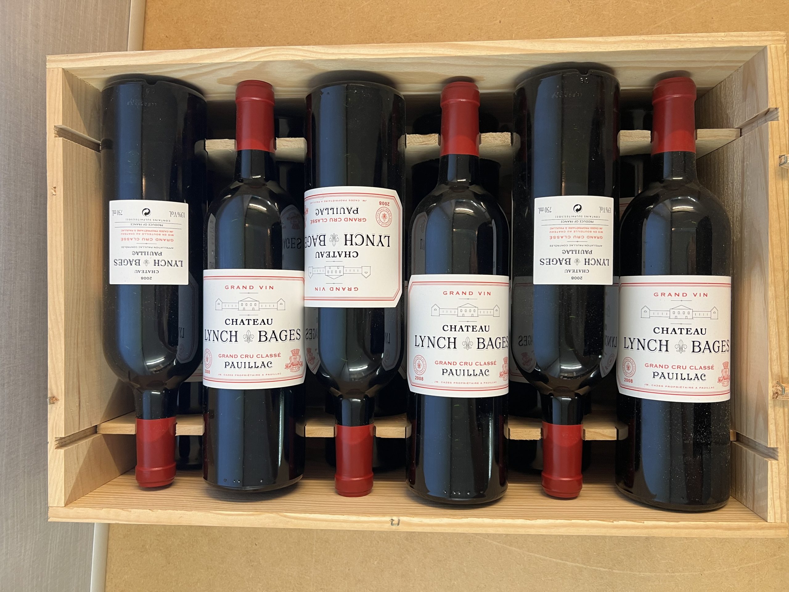 Chateau Lynch Bages 2008, 12 Fl. OHK – Bild 2