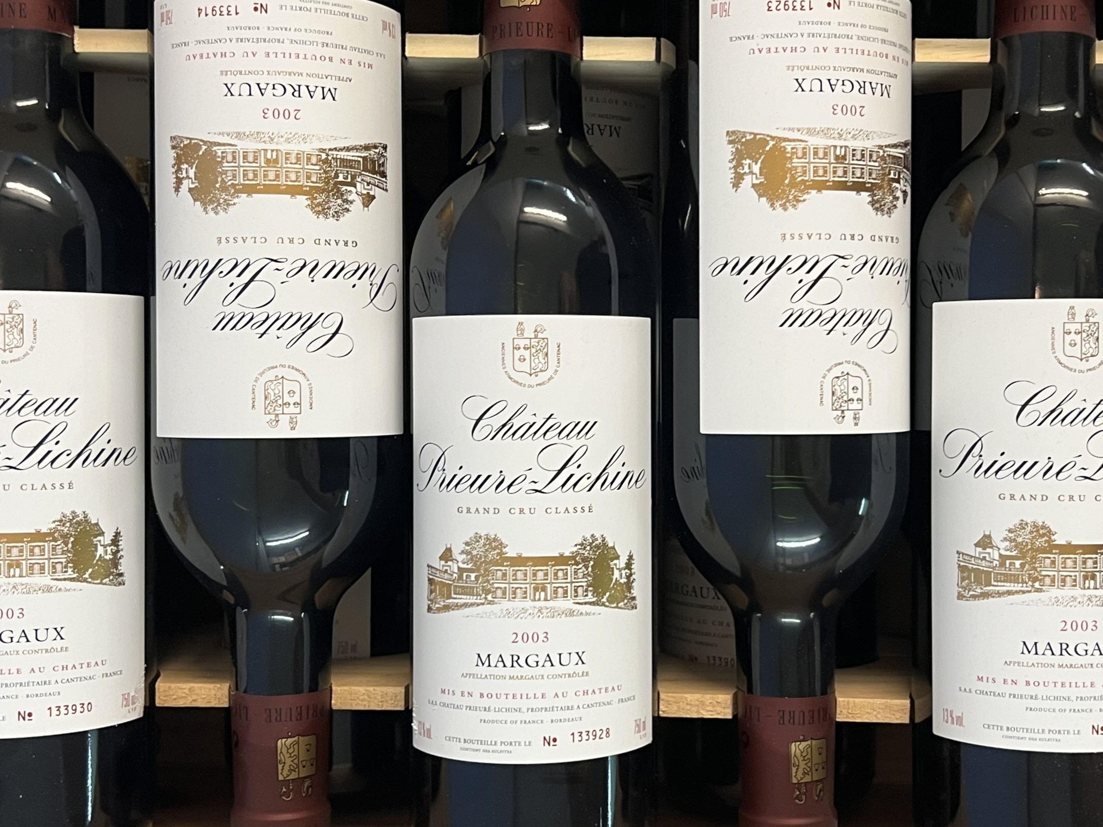 Chateau Prieure Lichine 2003, 12 Fl. OHK