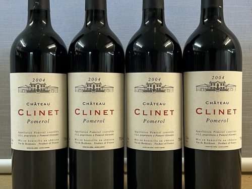 Chateau Clinet 2004, 4 Fl. OHK